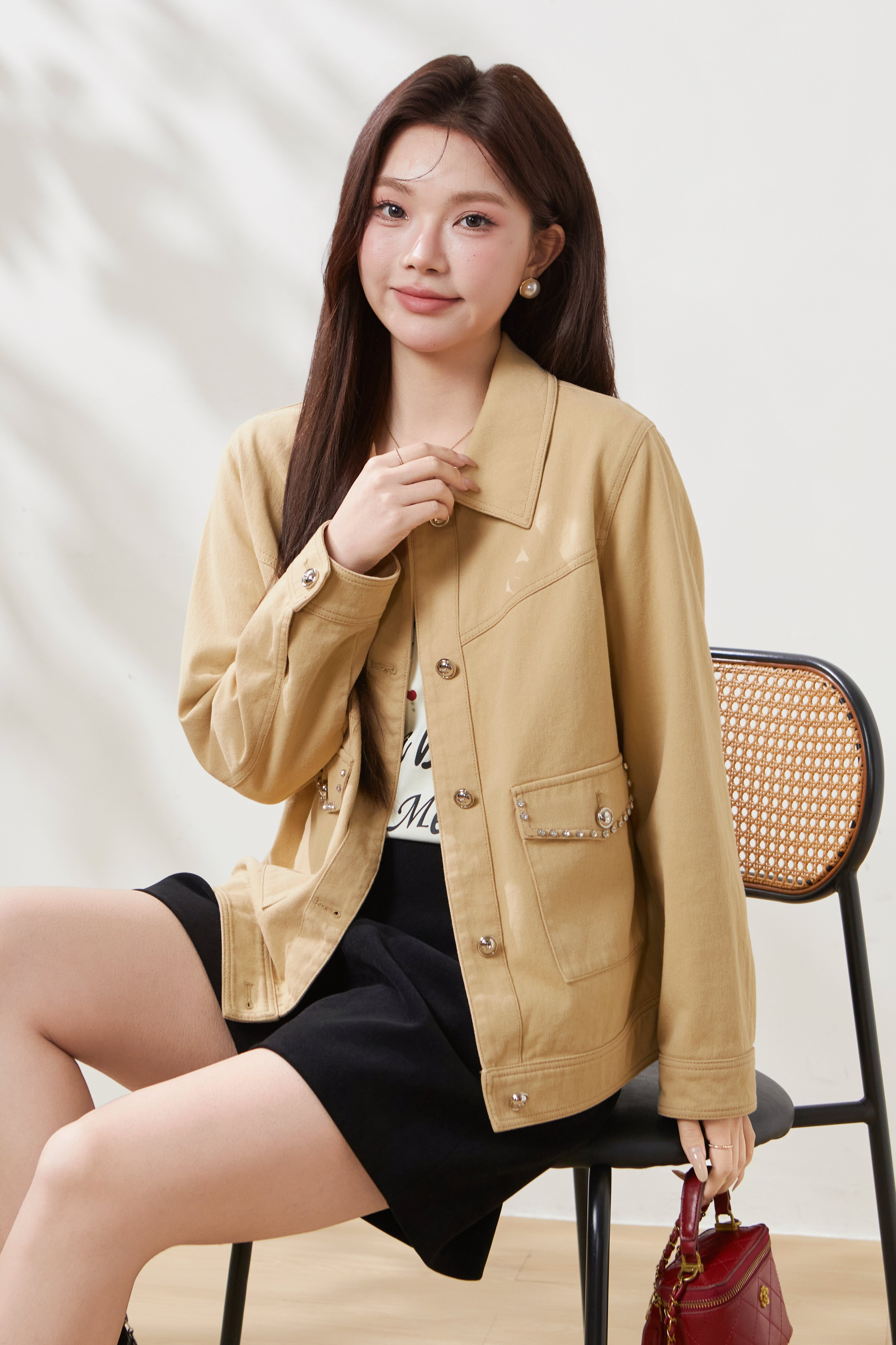 Washed Denim Jacket FCW6896