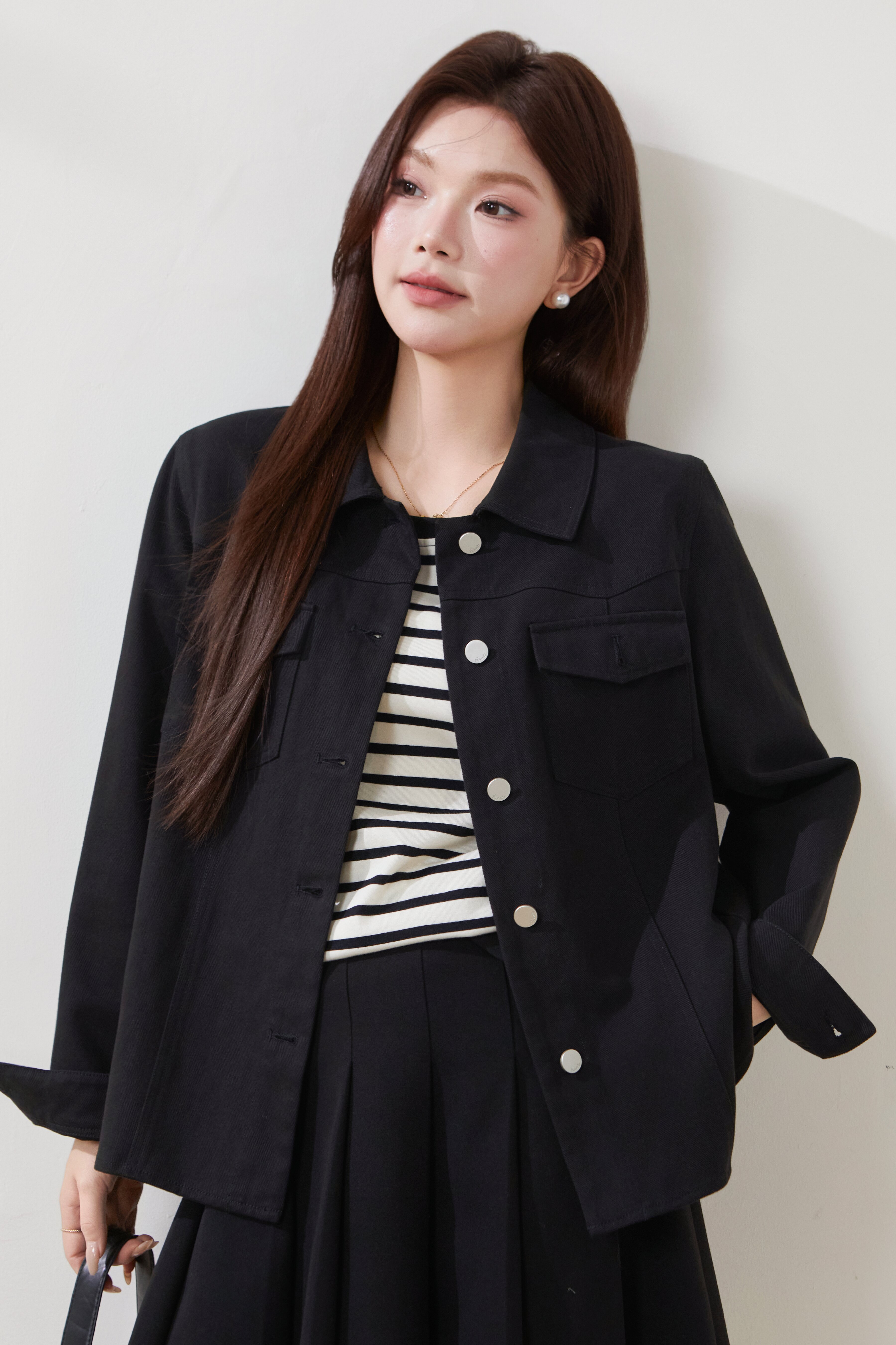 Casual jacket, loose-fitting thin coat FCW5595