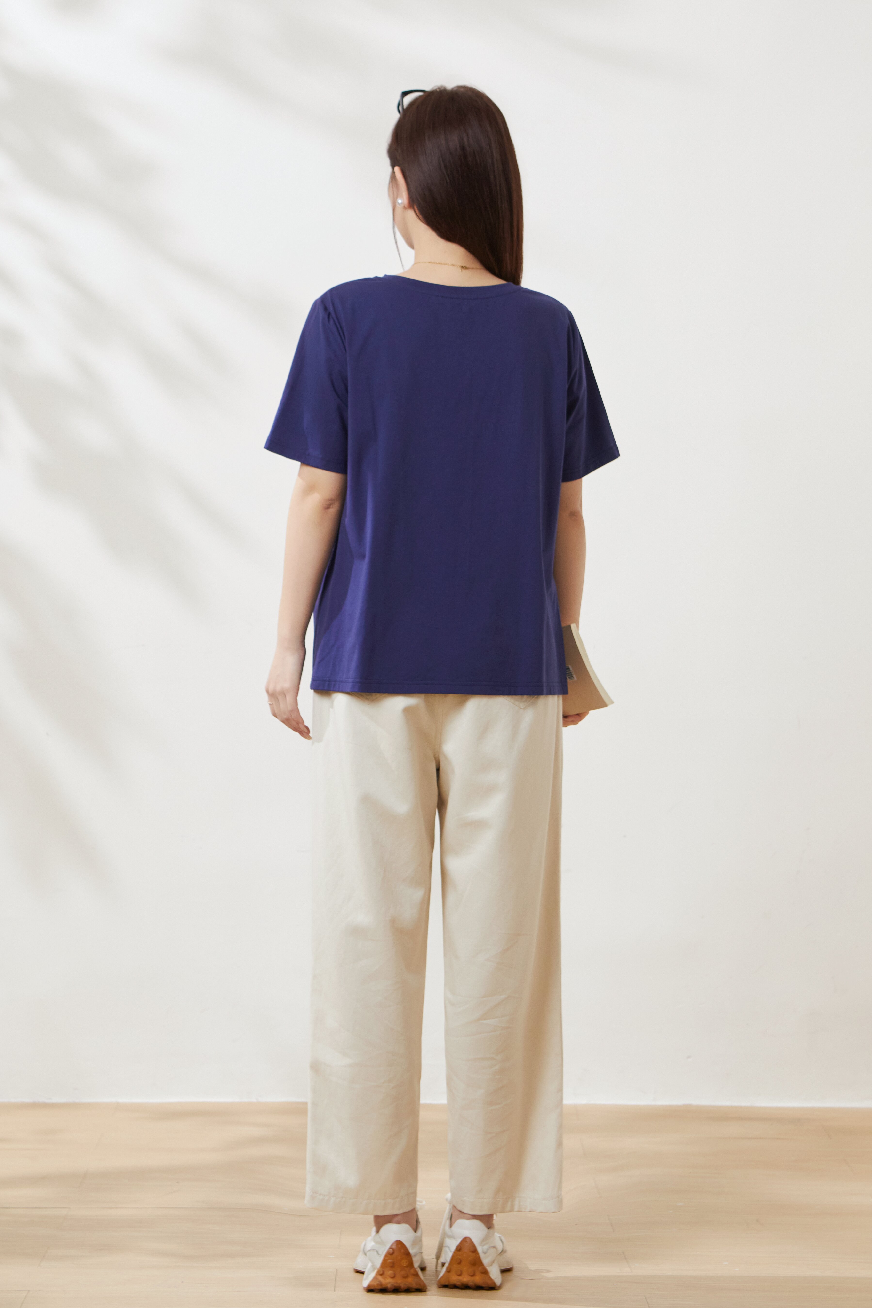 Fun and Cute Pet Letter Print T-Shirt FXZ5370