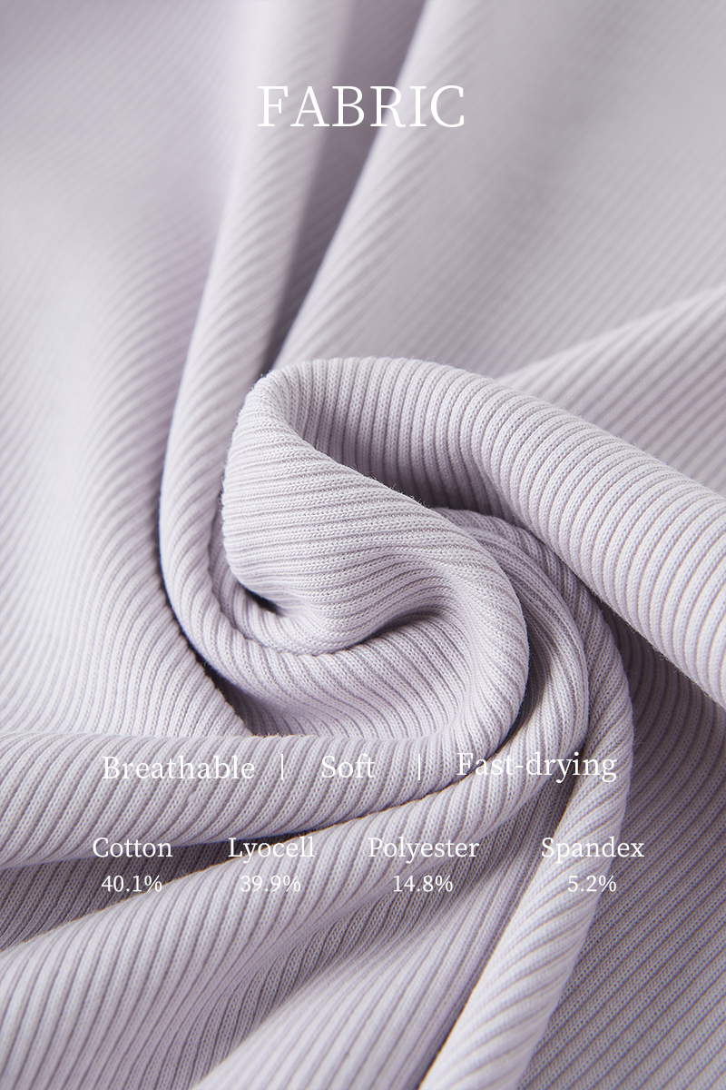 SEA Pleated Waist Tencel Cotton Top EXZ5068