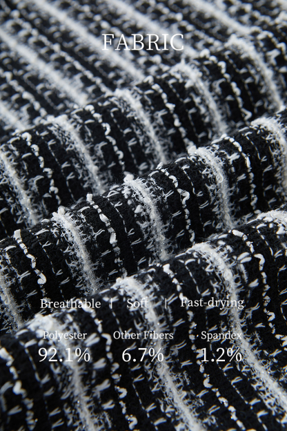 US V-neck Puff Sleeve All-Match Dress Exq2915