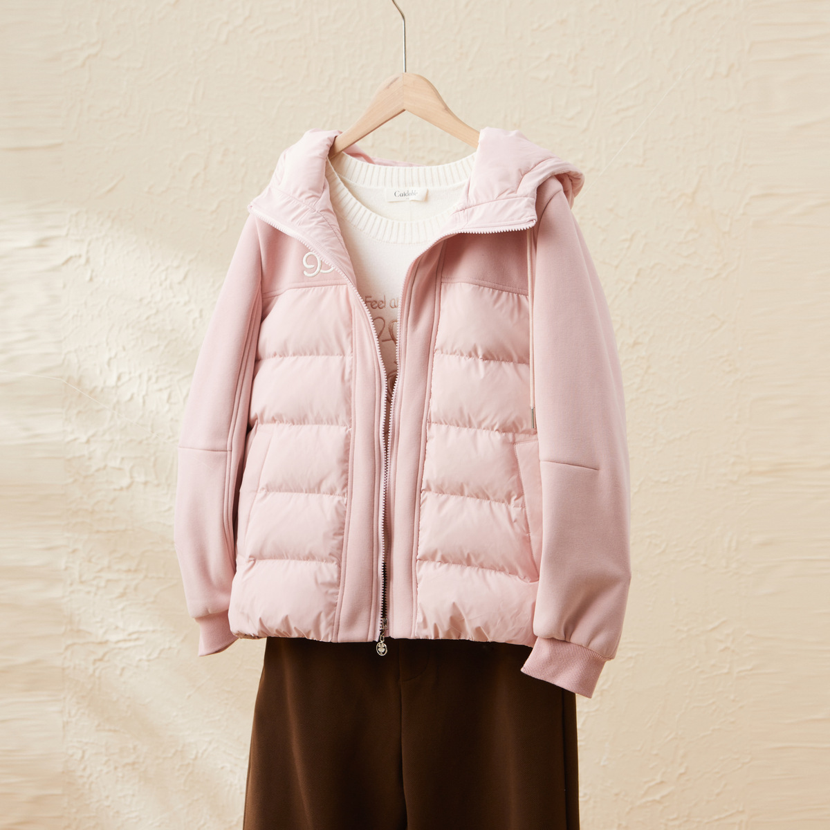 Sports casual Hooded Lightweight Down Jacket EDY5896N