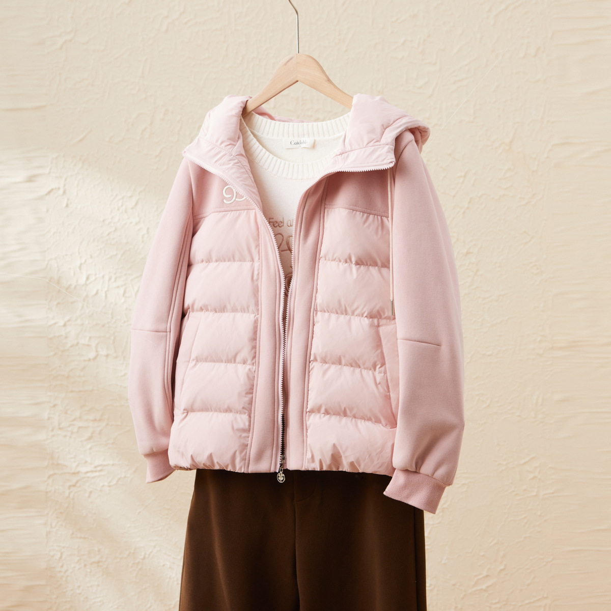 Sports casual Hooded Lightweight Down Jacket EDY5896N