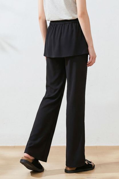 Summer New Plus Size Full-Length Flare Trousers FXK7206