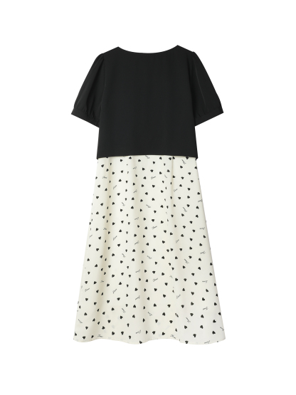 Fake Two-Piece Patchwork Dress CXQ0569