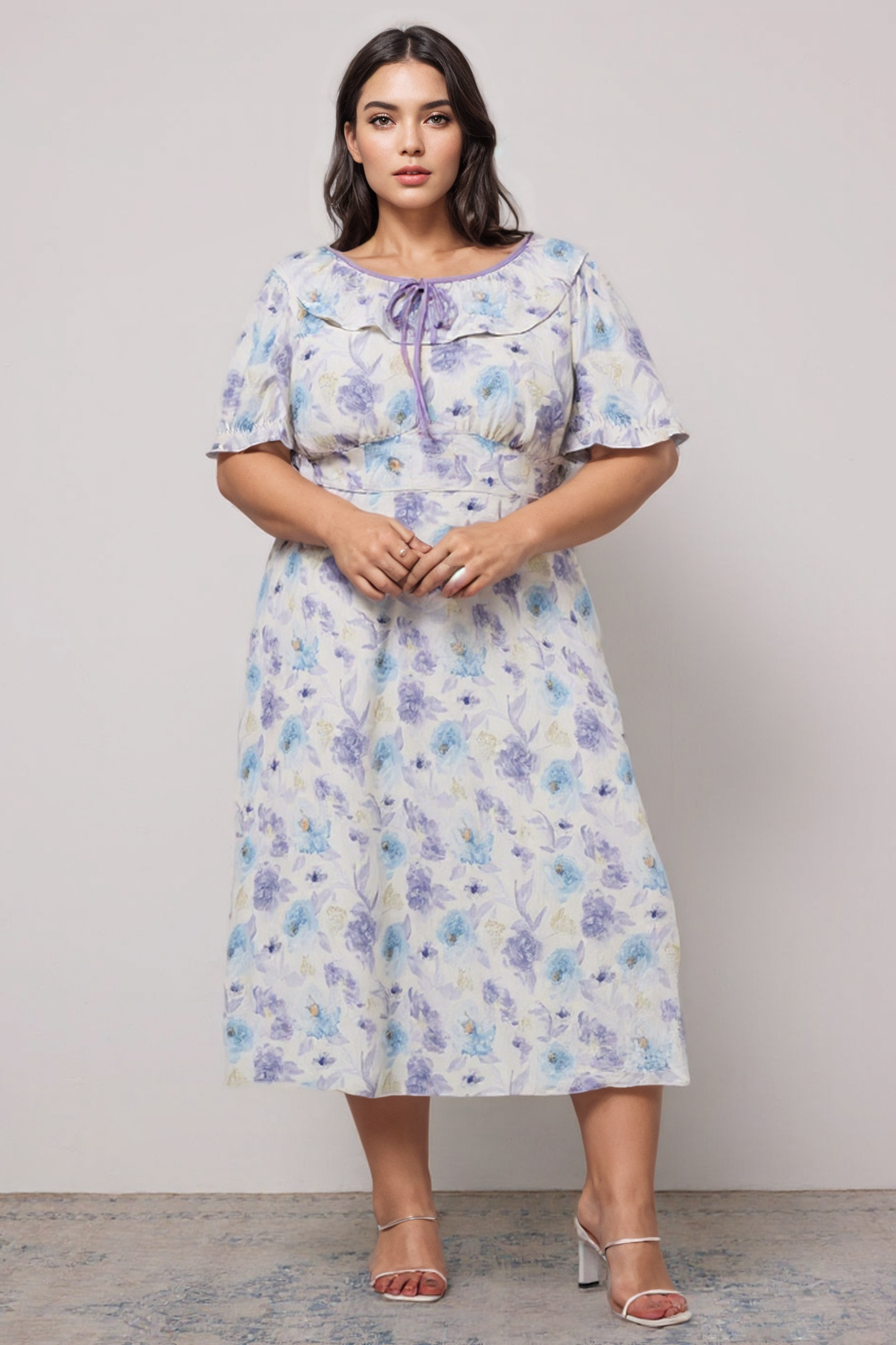 Floral Dress DXQ1609