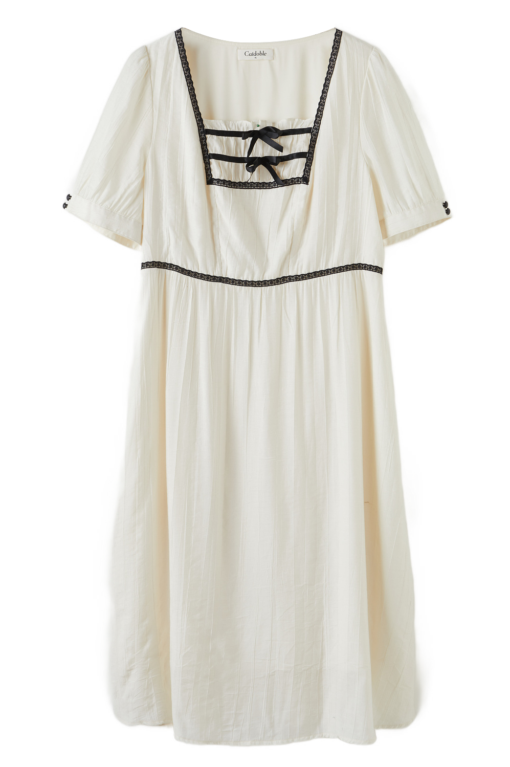 Bowknot Square Neck Dress DXQ0753