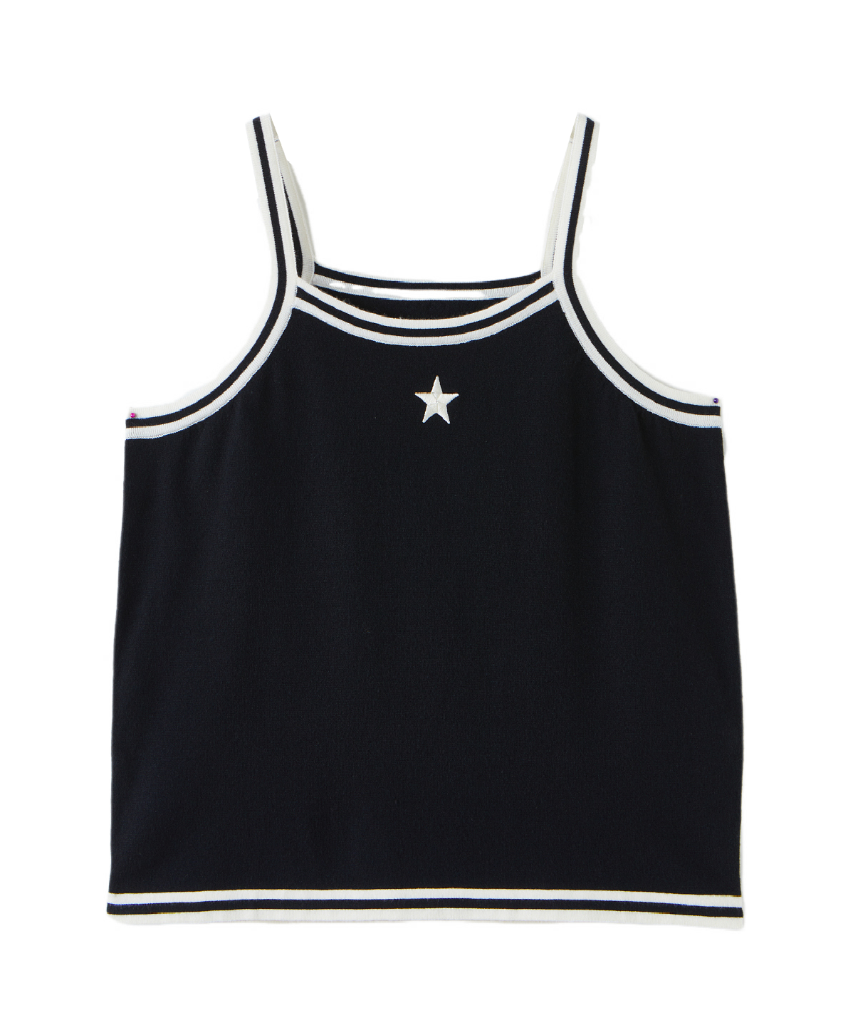 Embroidered Strap Vest DDMY2128