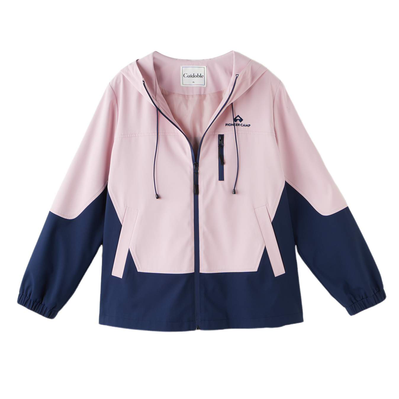 Color Contrast Patchwork Jacket Coat Ddw2107