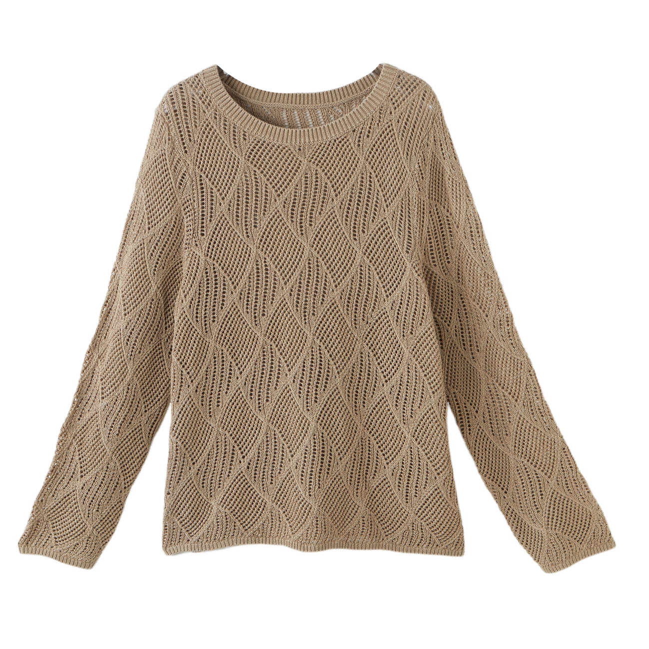 Round Neck Hollow Sweater DDMY1899