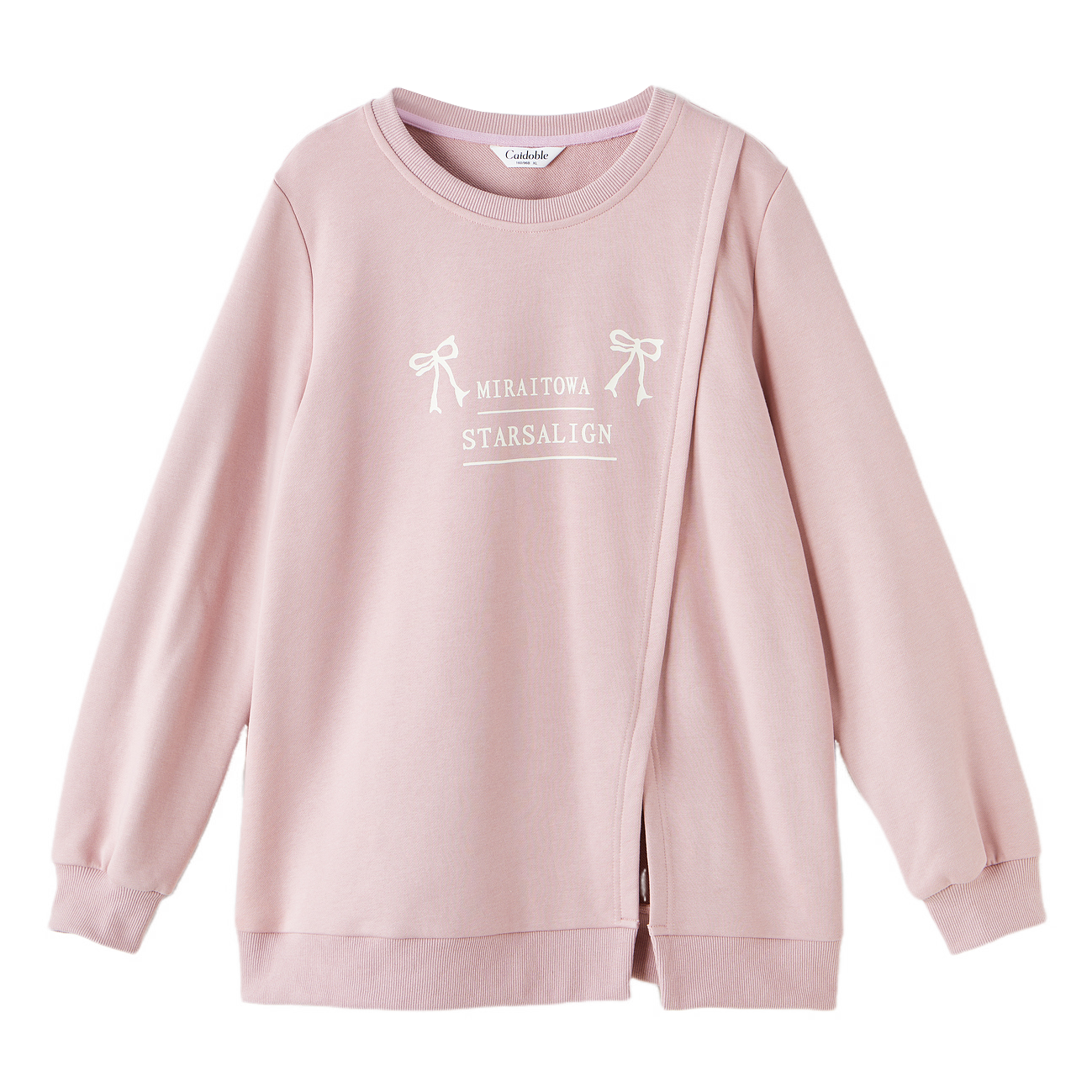 Slit Printed Sweatshirt DDZ2236