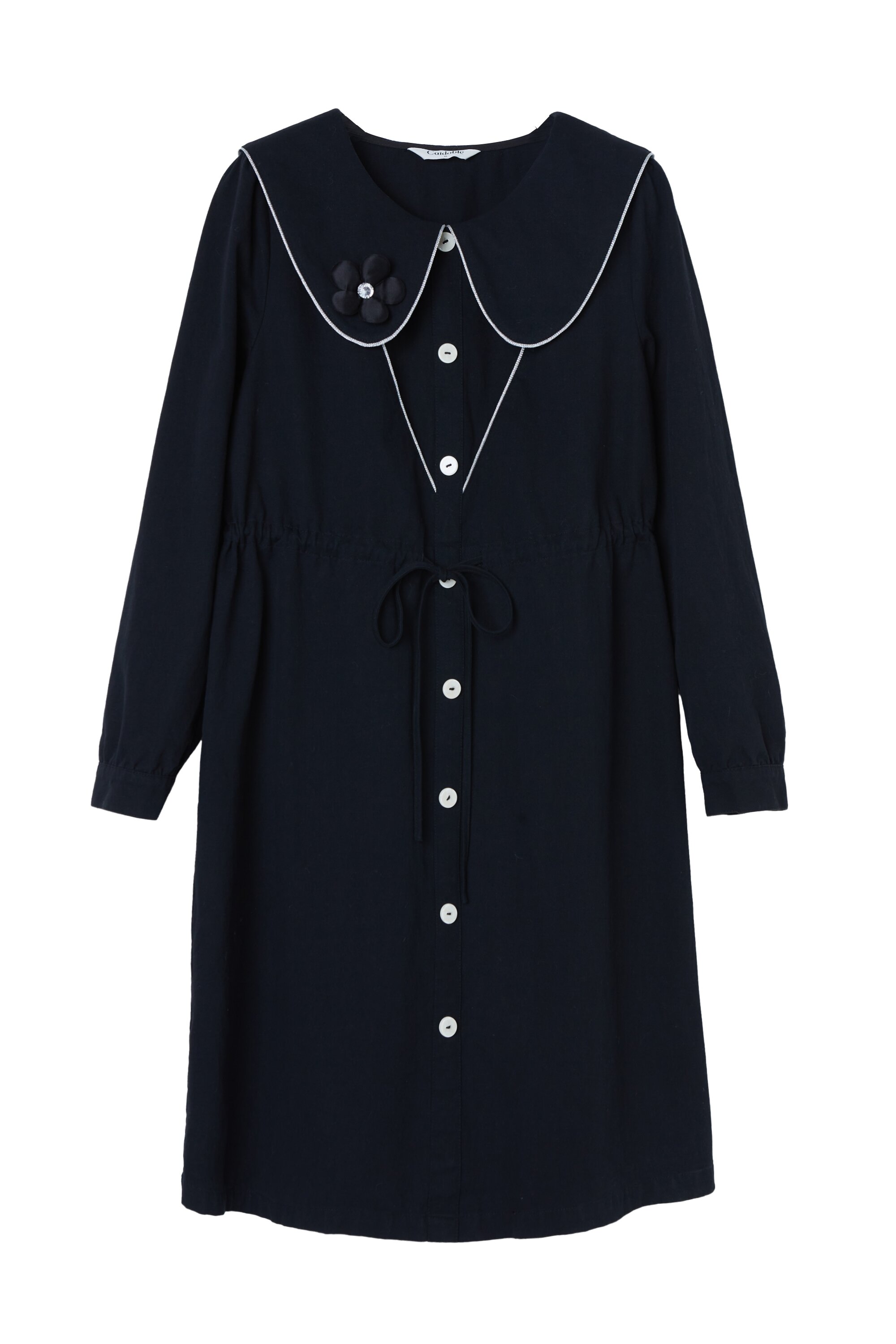 Pear-Shaped Waist Dress Dcq0718n