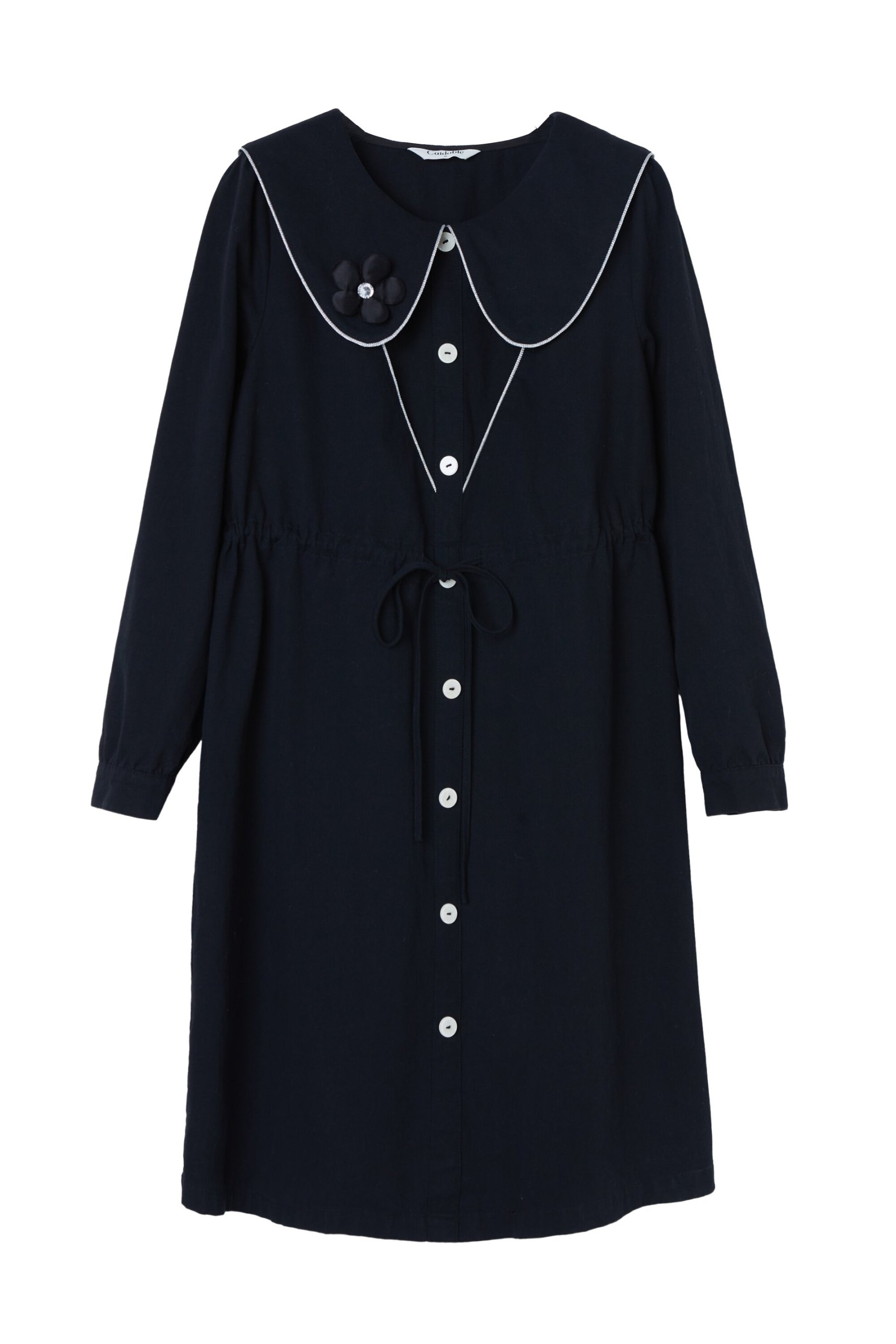 Pear-Shaped Waist Dress Dcq0718n