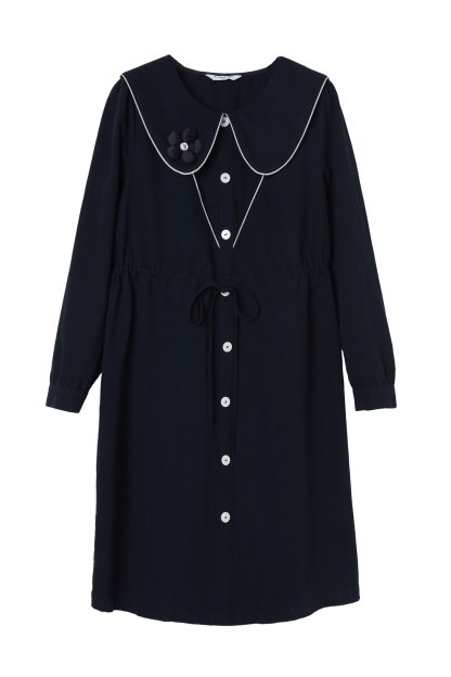 Pear-Shaped Waist Dress Dcq0718n