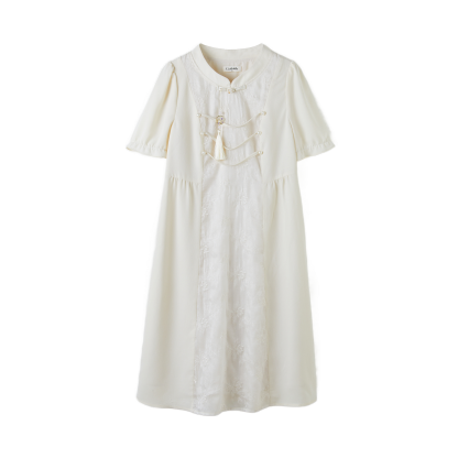 Advanced and elegant super fairy embroidered dress DXQ0187N