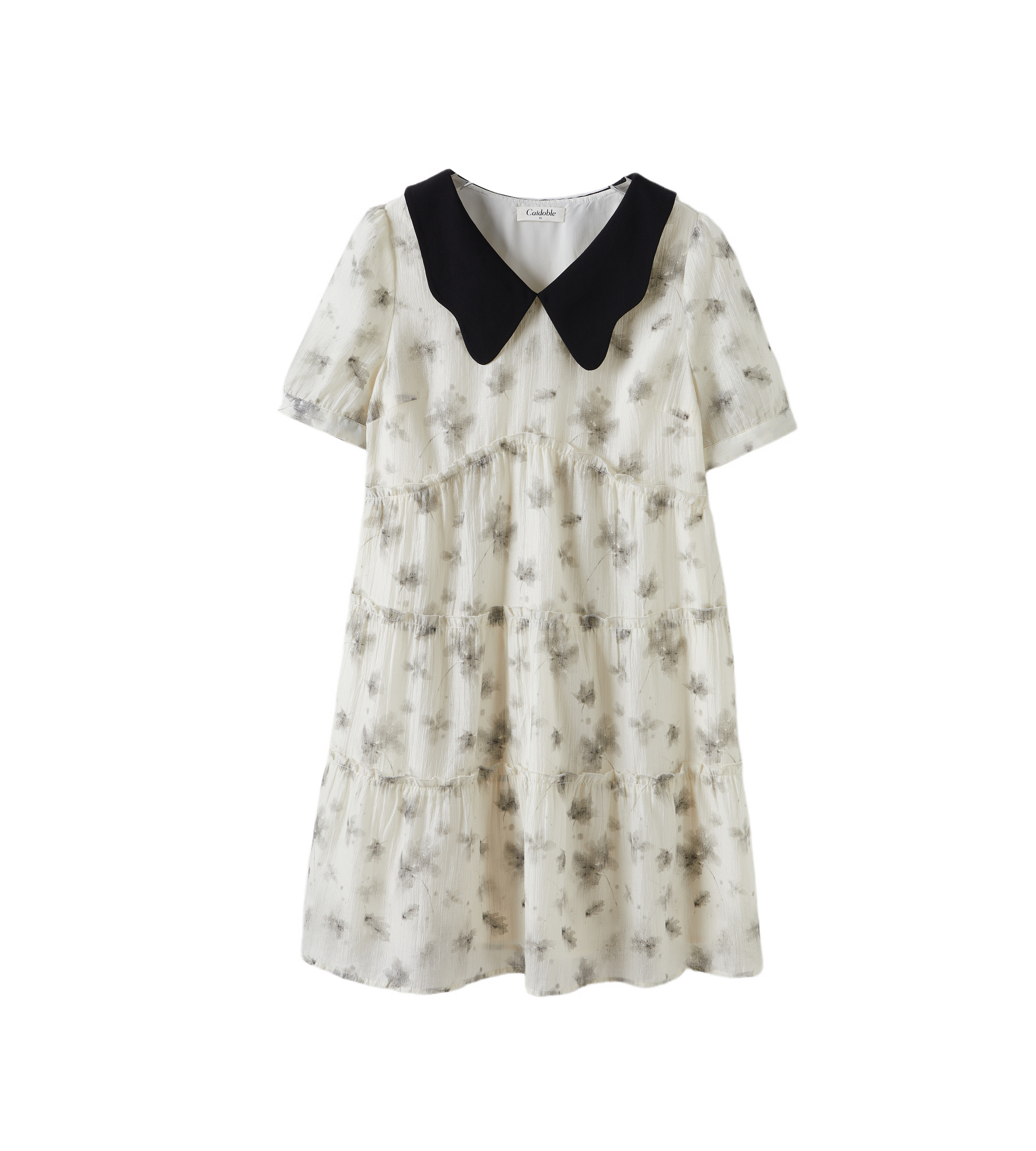 Skinny casual chic doll collar dress DXQ1550