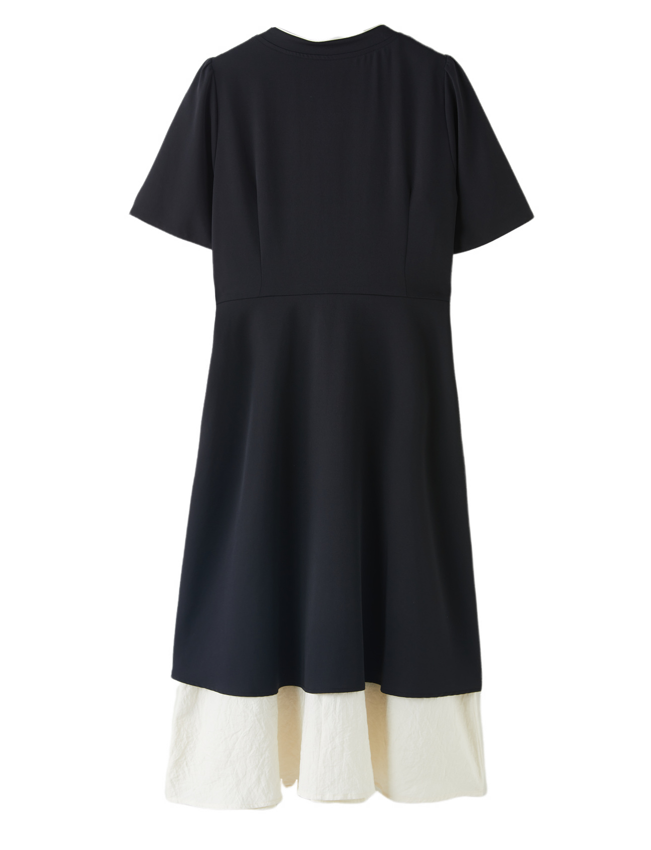 Improved Cheongsam Contrasting-Color Dress Dxq1771