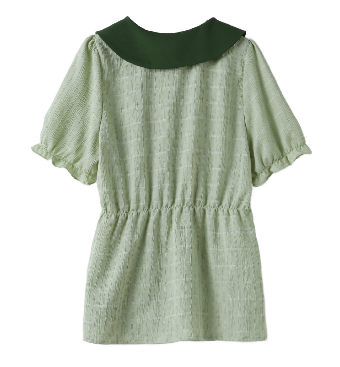 Large Lapel Contrast Color Shirt Dxa0997