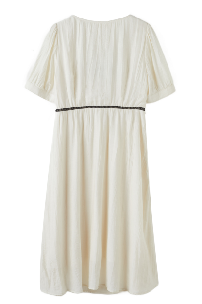 Bowknot Square Neck Dress DXQ0753