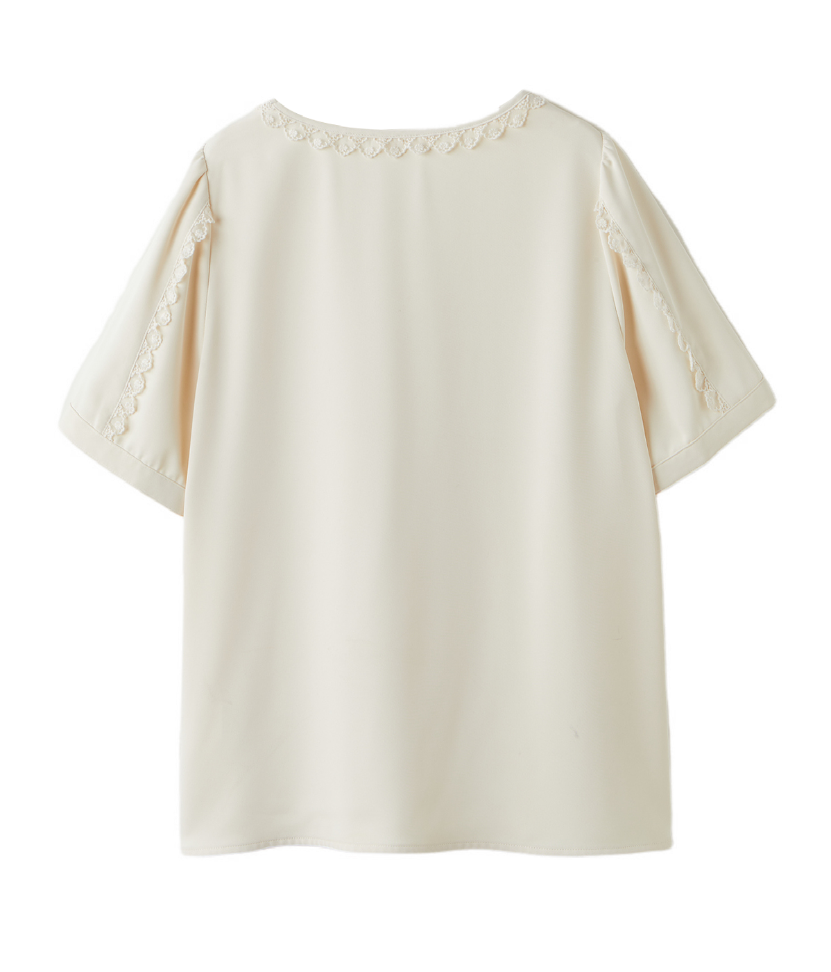 round Neck Stitching Printing T-shirt Top Eca2575