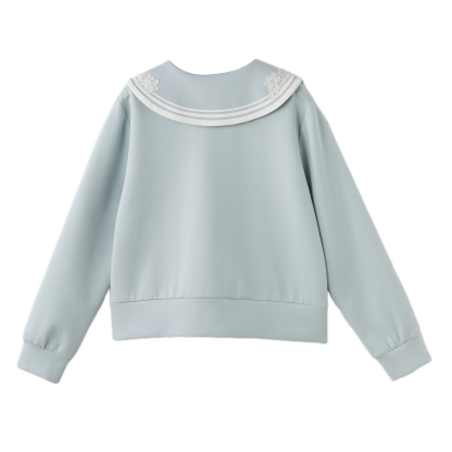 Lace collar jacket ECW2593