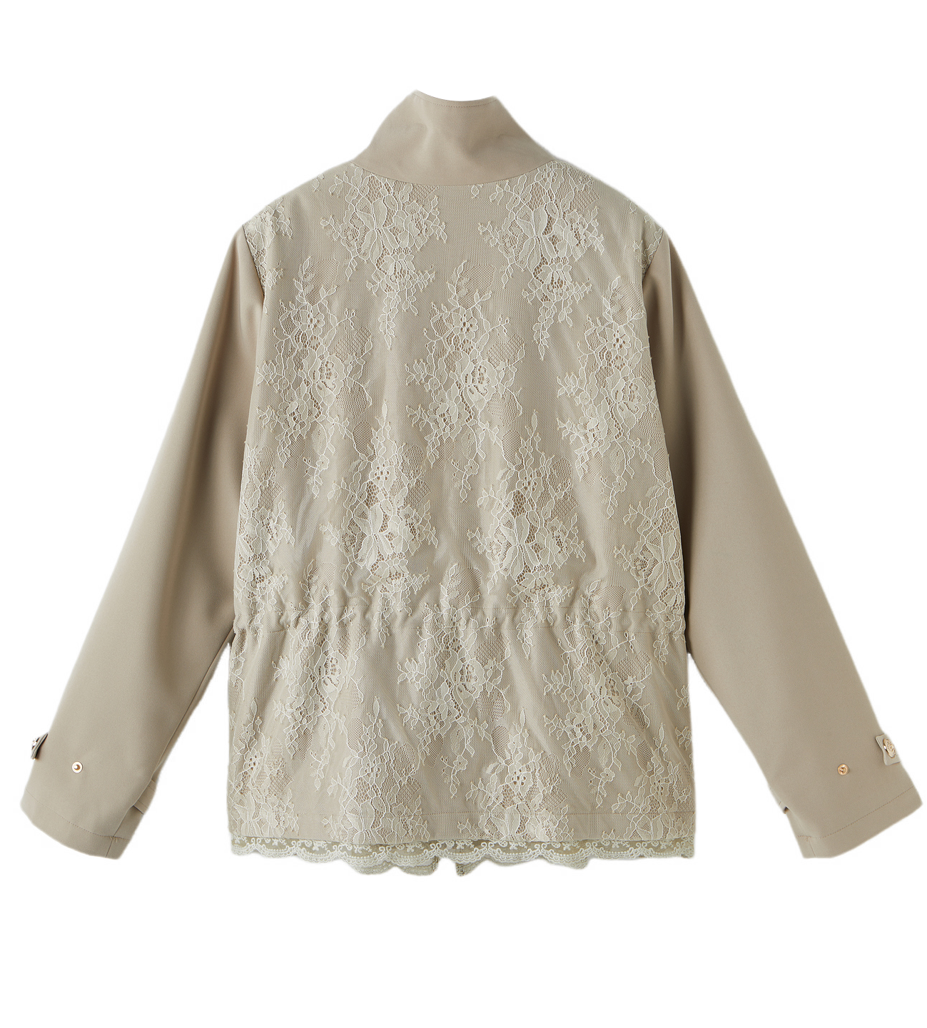 Lace patchwork waistcoat DDW2138