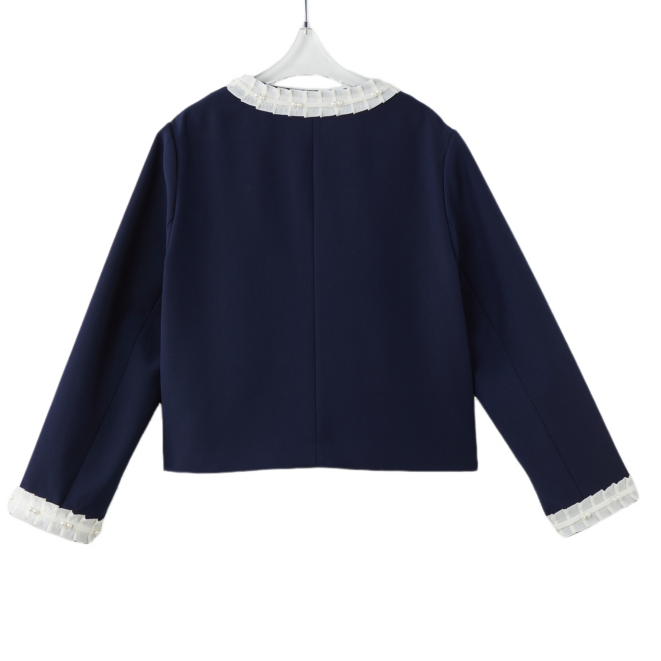 Lace Patchwork Blazer ECW2512