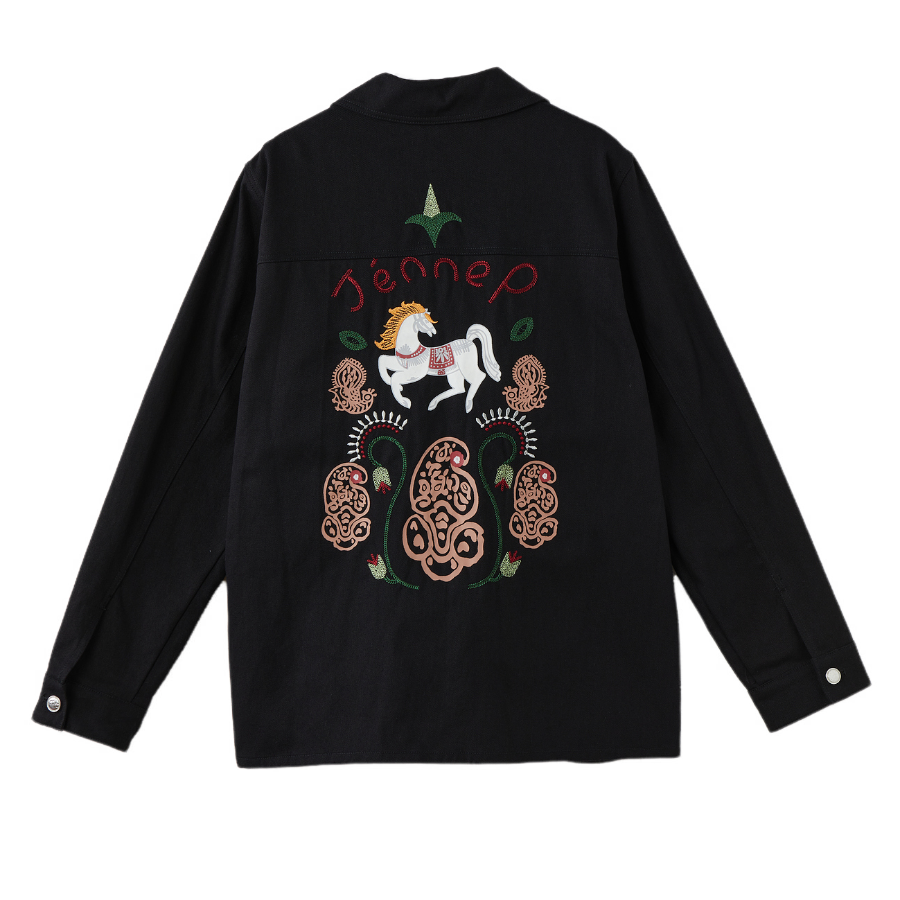 Embroidered Heavy Craft Thin Jacket ECW2532