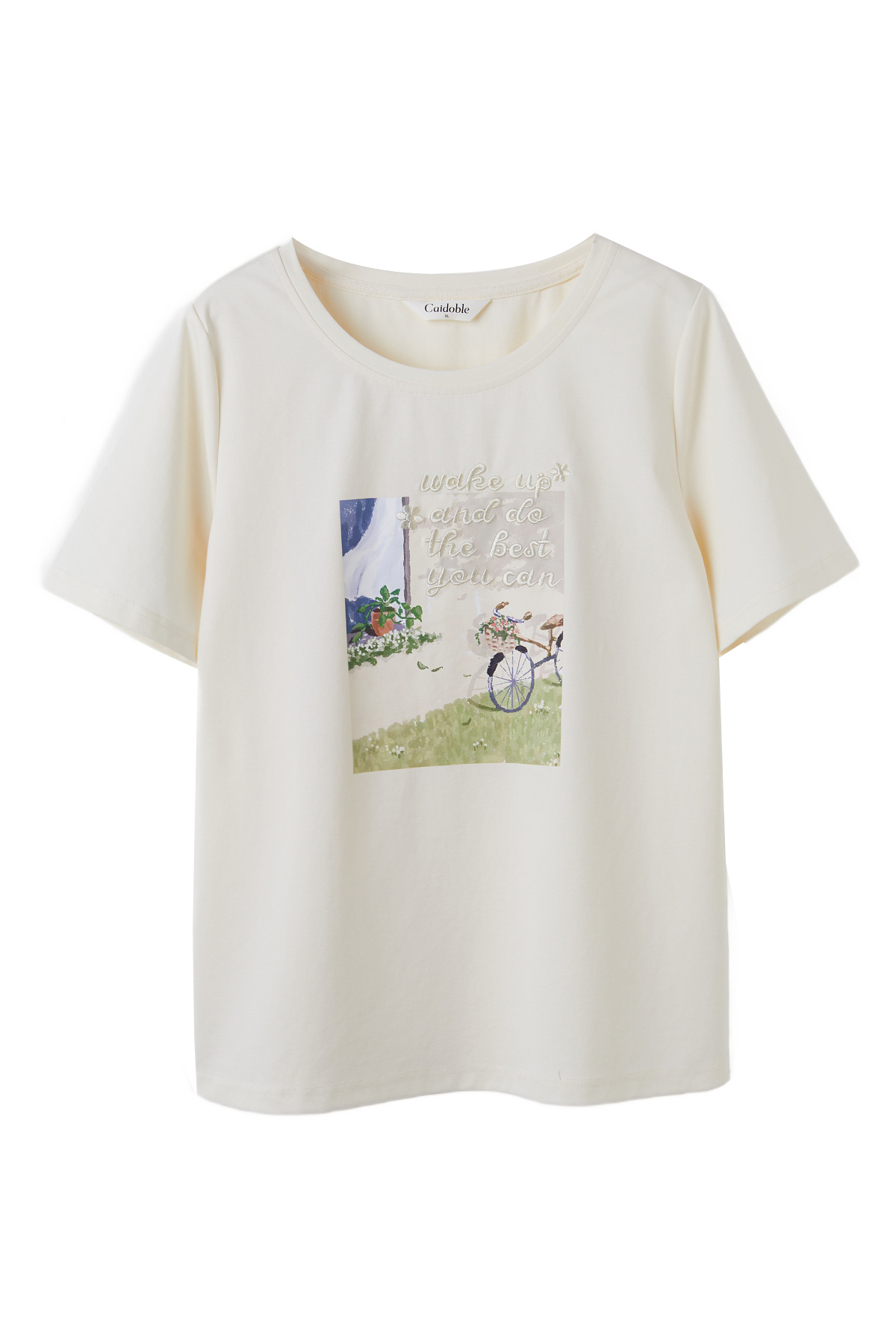 Retro Casual Map T-shirt Dxz1336