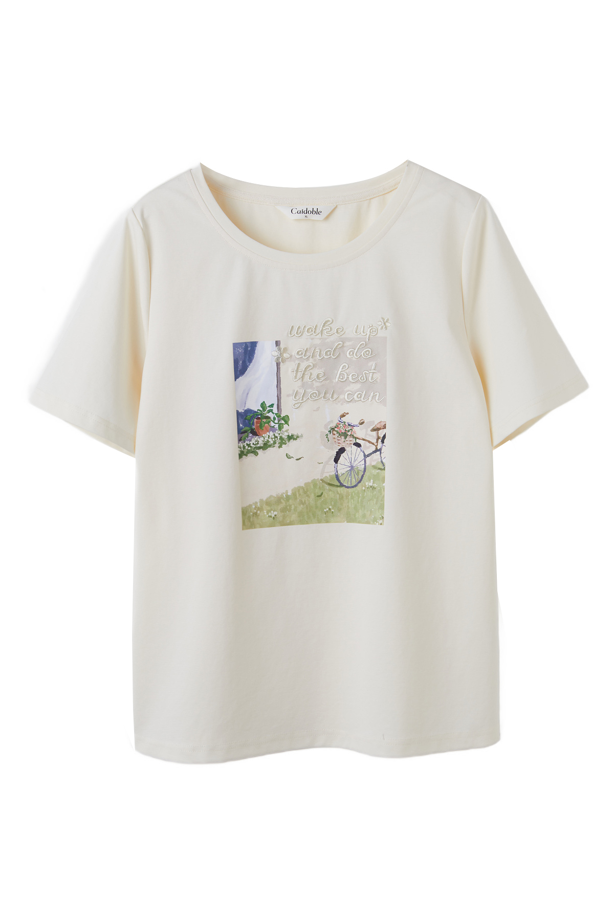 Retro Casual Map T-shirt Dxz1336