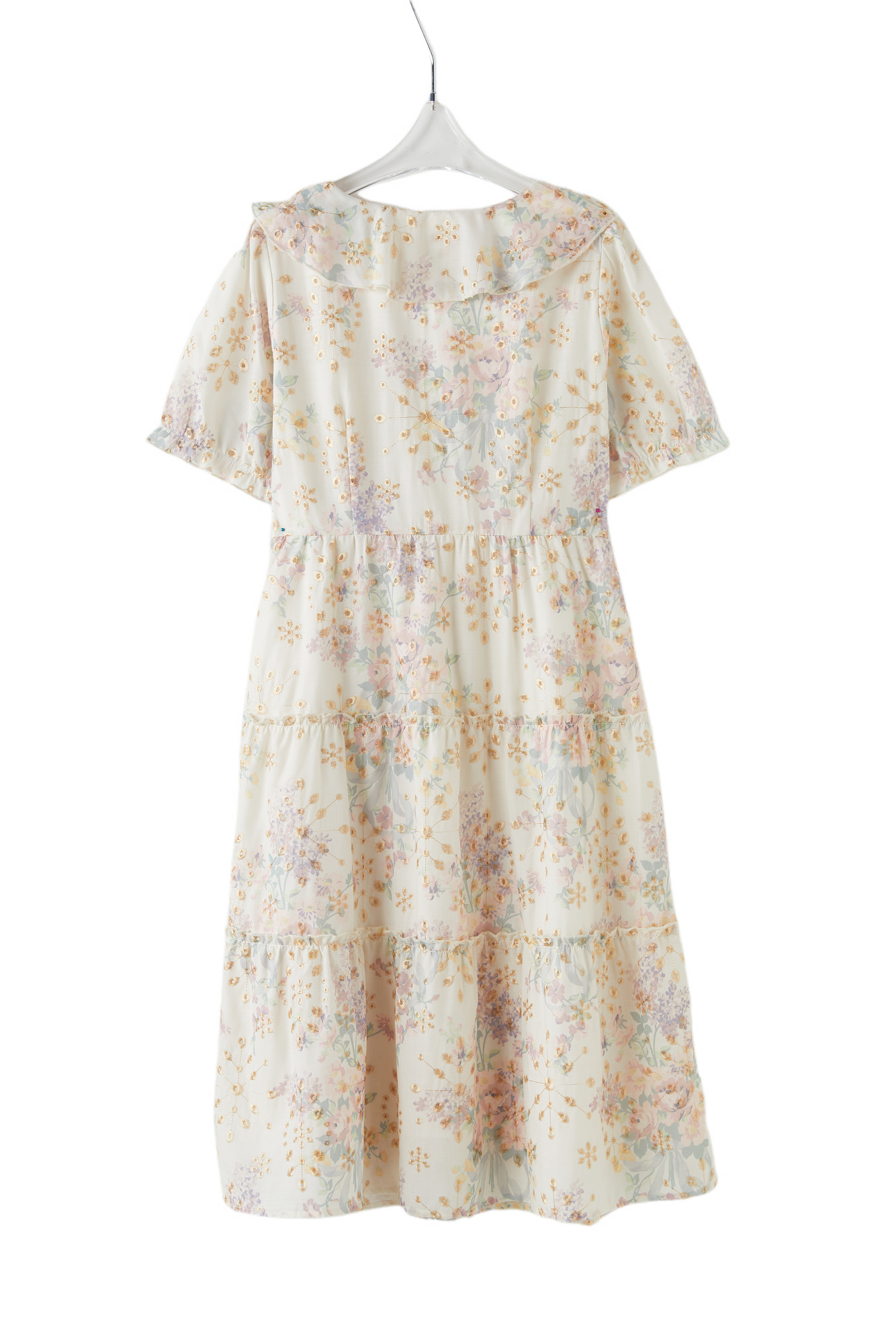 Cutout Print Dress DXQ1732