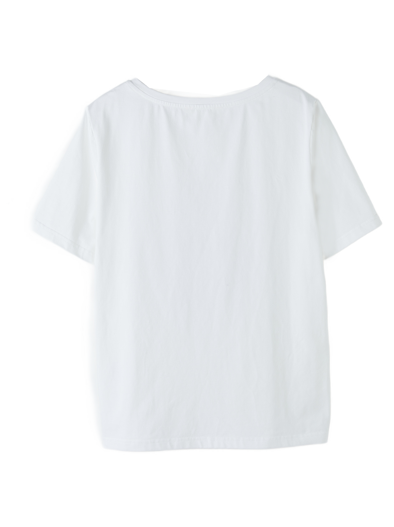 Cartoon Style Versatile Skin-friendly Knitted T-shirt DXZ1330
