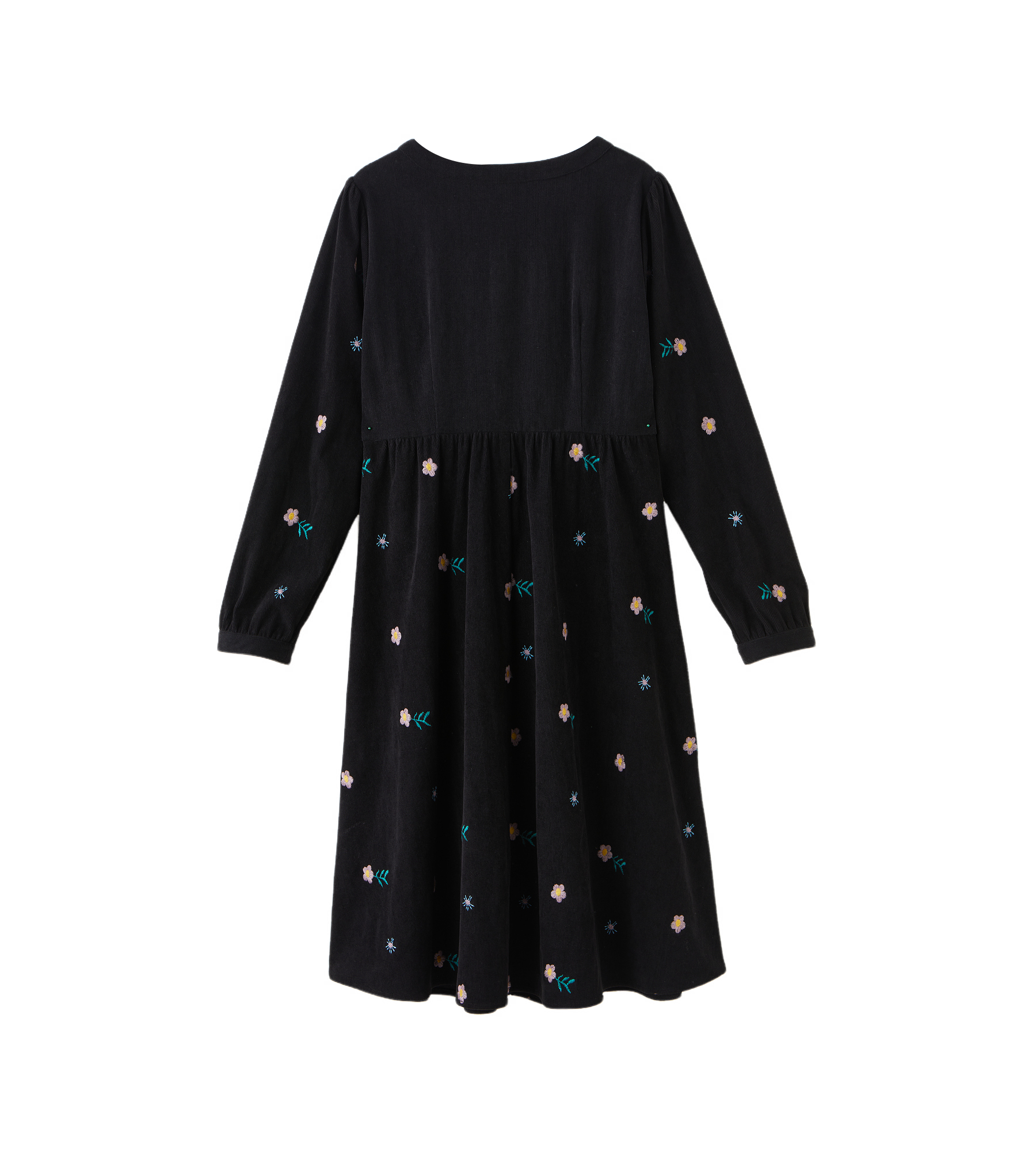 V-neck Slimming Embroidered Elegant Dress DDQ2186