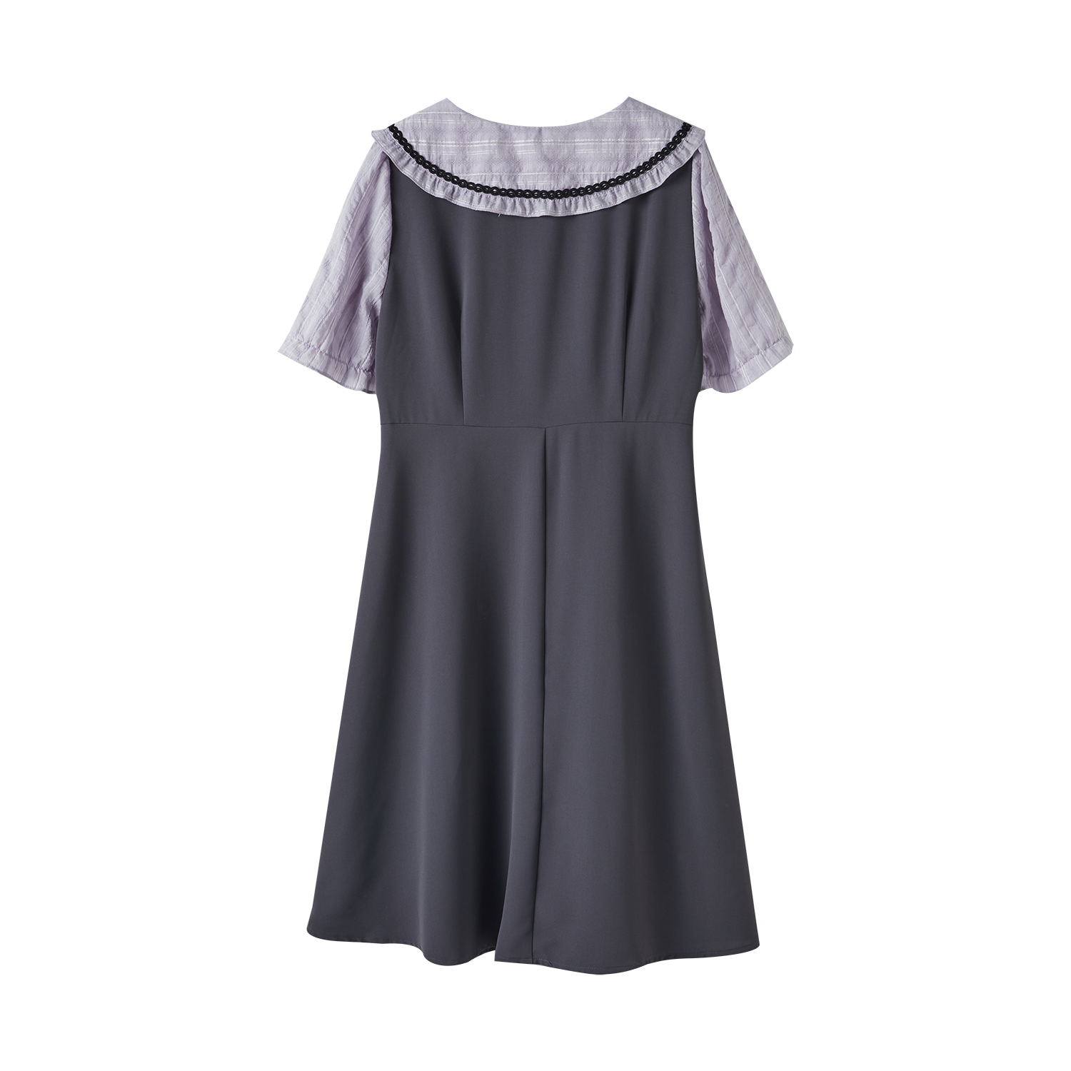 Contrast Color Stitching Slimming Dress DXQ0776