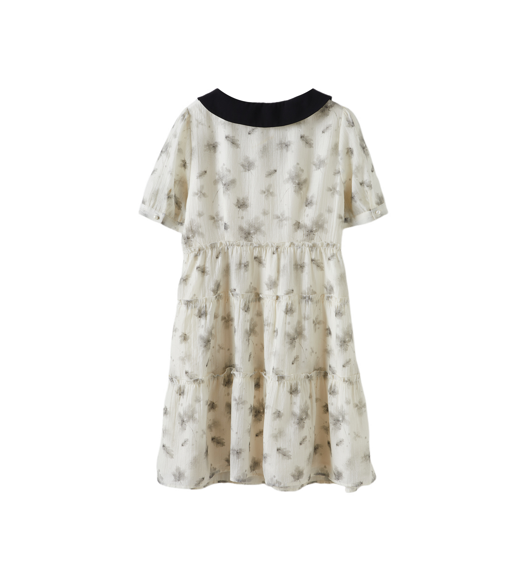 Skinny casual chic doll collar dress DXQ1550