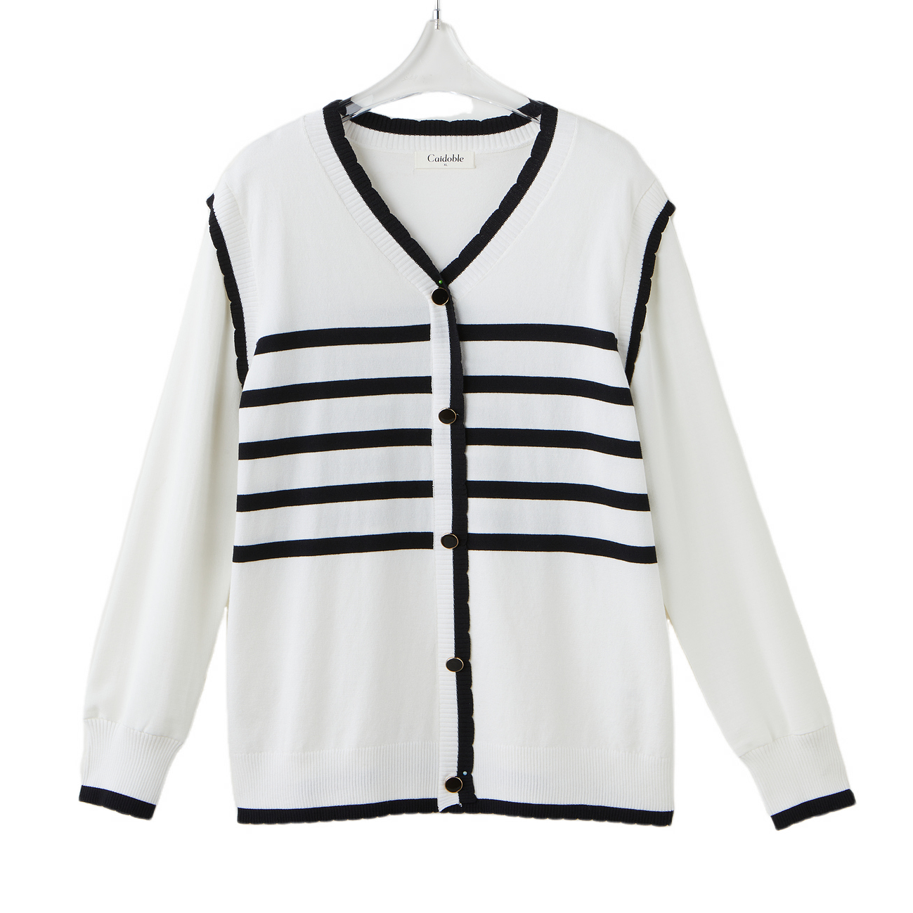 V-neck Knitted Sweater DCMY358