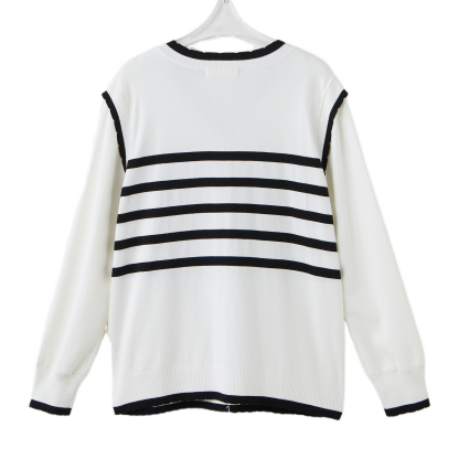 V-neck Knitted Sweater DCMY358