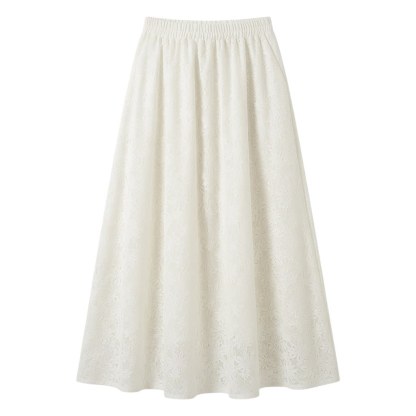 Fashionable slimming lace skirt FXBQ9003