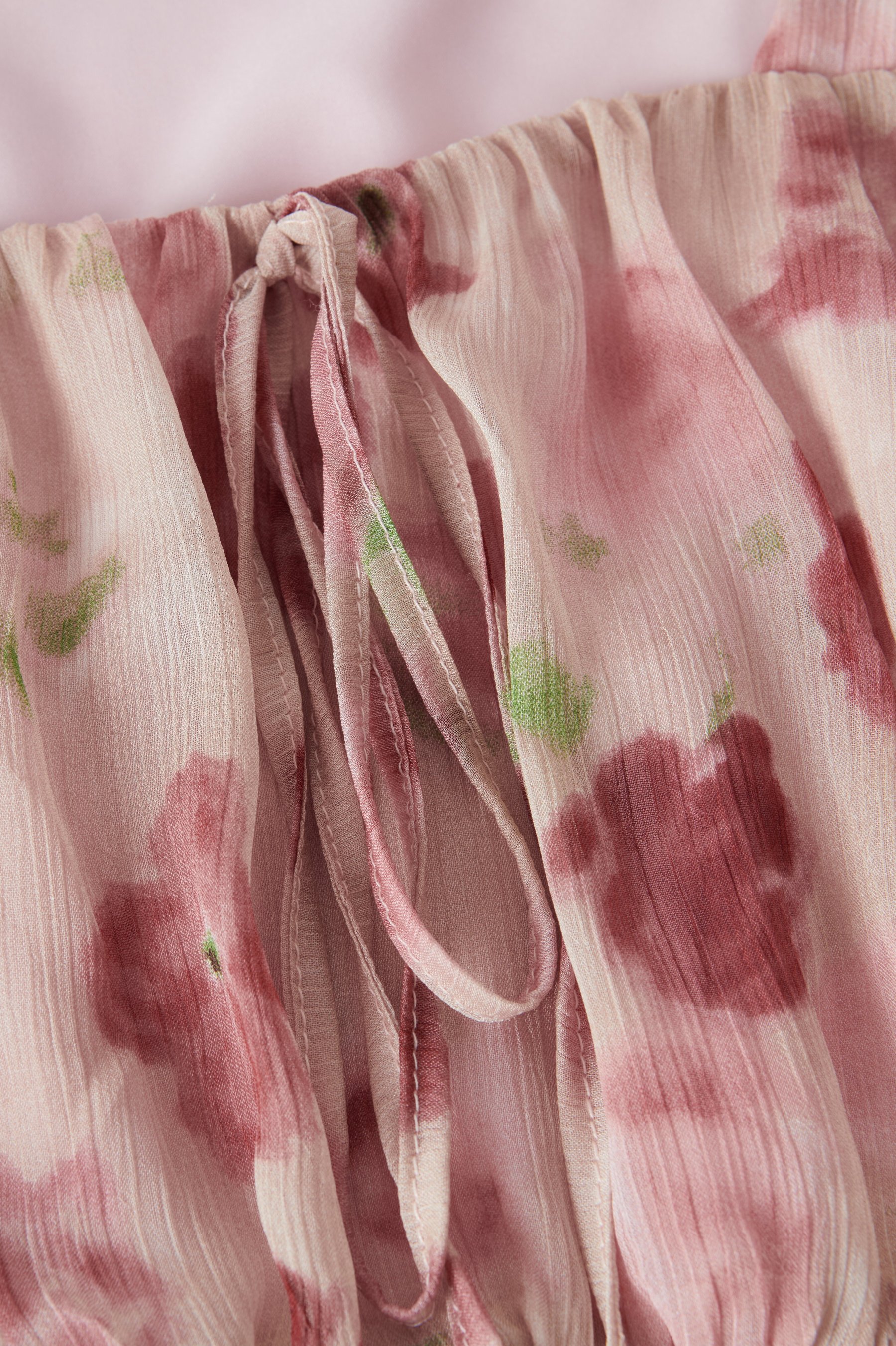 Floral Square Neck Dress DXQ1576