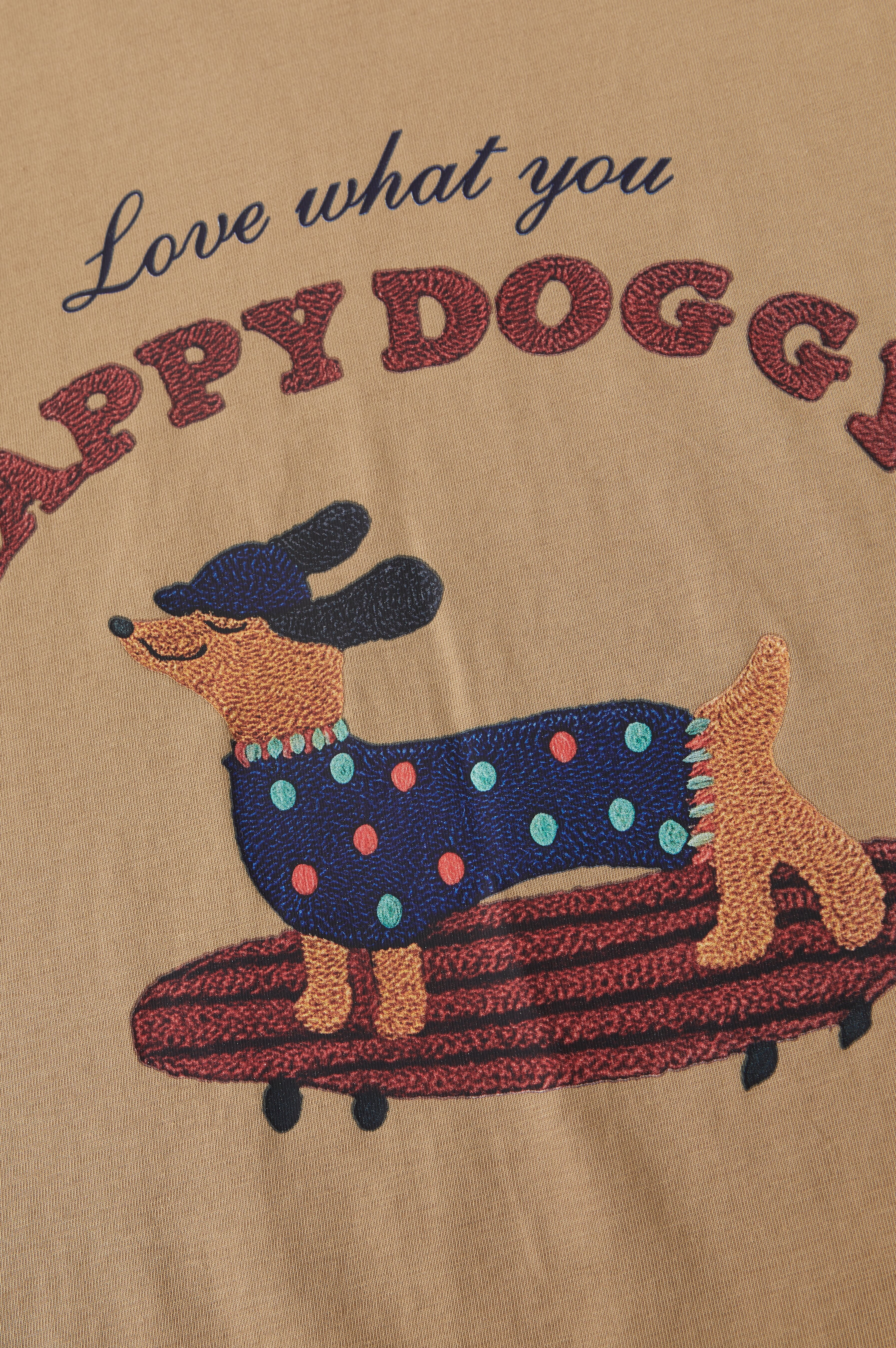 Dachshund Printed T-Shirt EXZ3067
