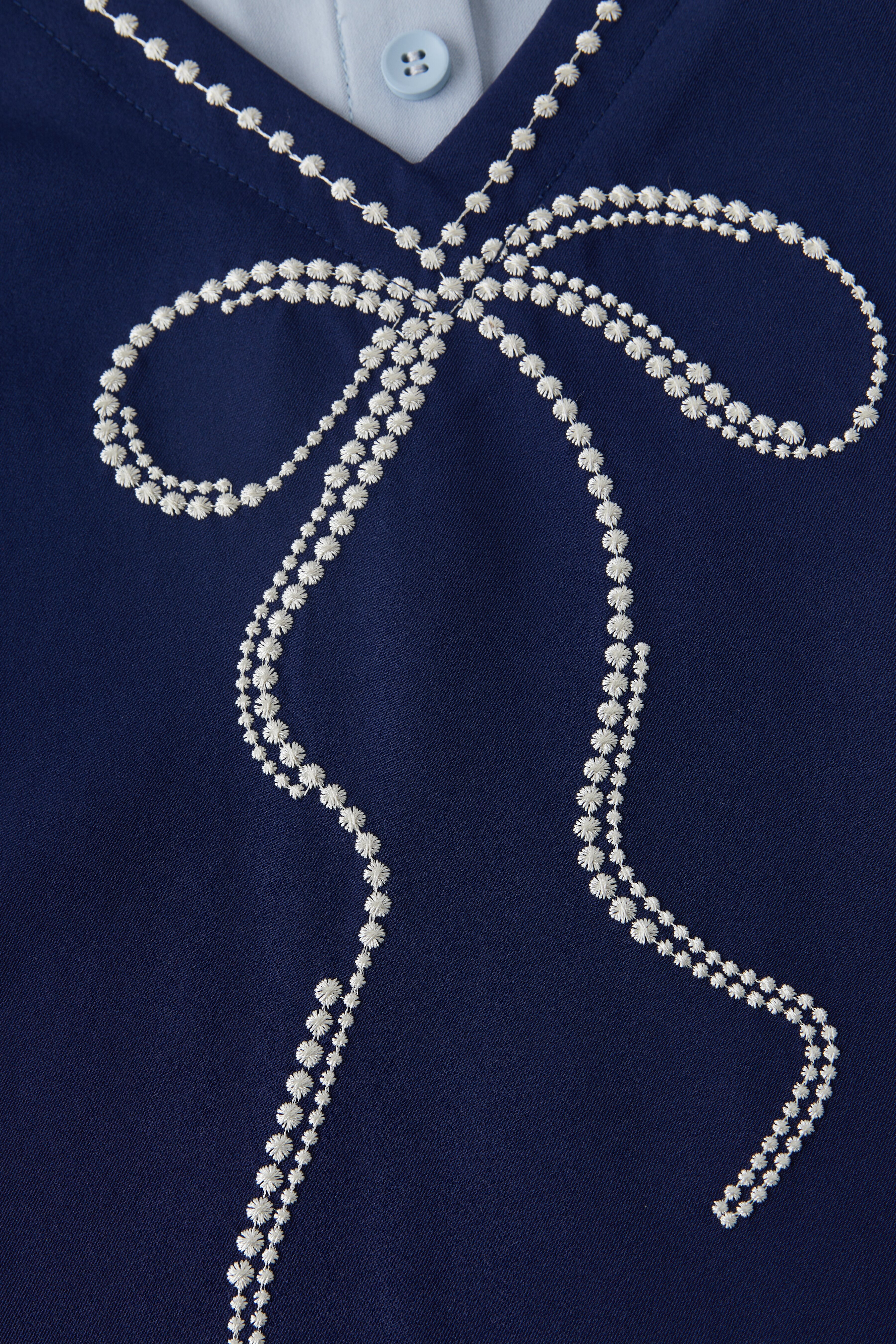 Fake Two-Piece A- line Dress Exq2969