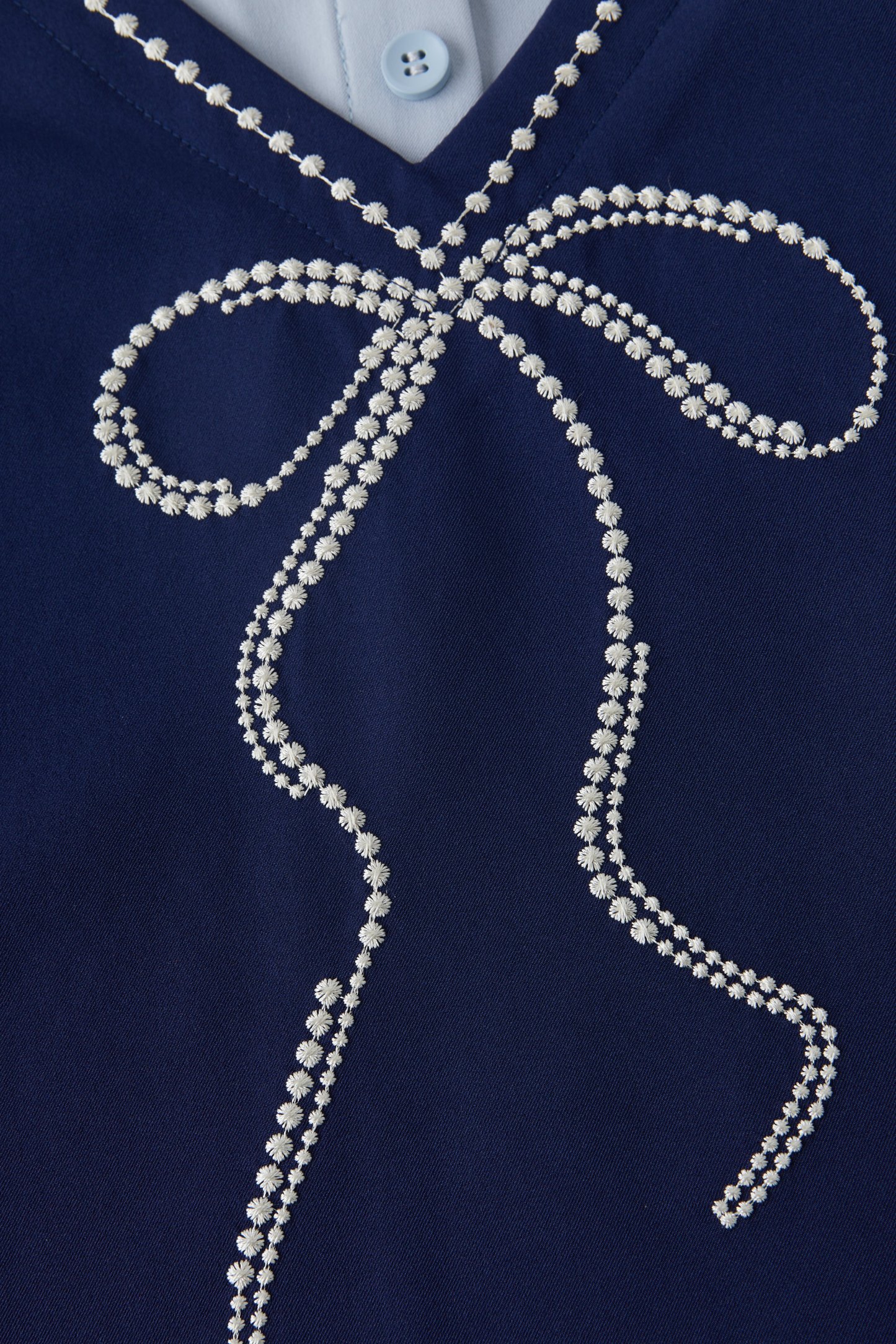 Fake Two-Piece A- line Dress Exq2969