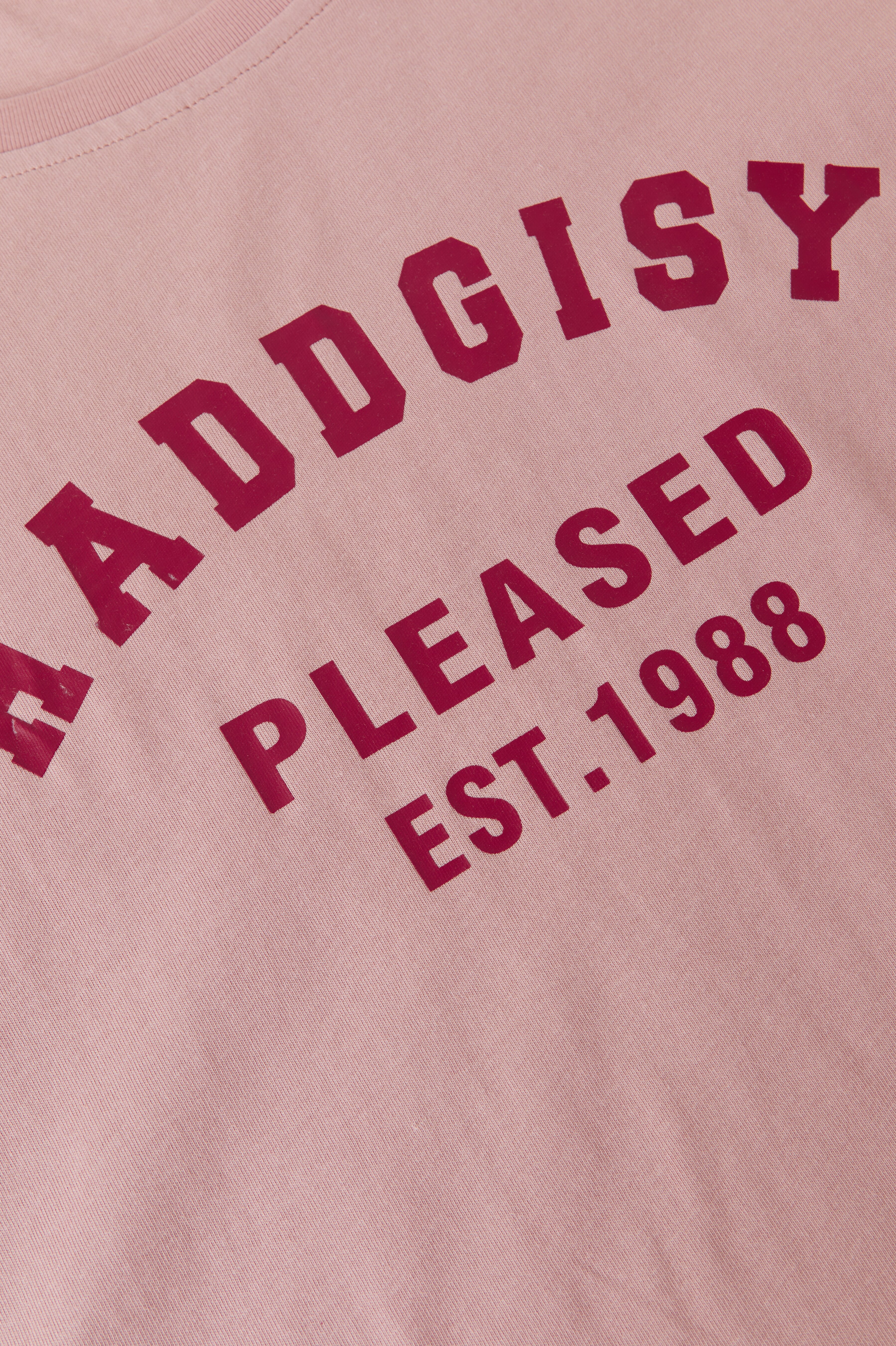 Chic Loose Letter T-shirt Dxz1356