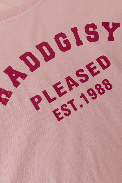 Chic Loose Letter T-shirt Dxz1356