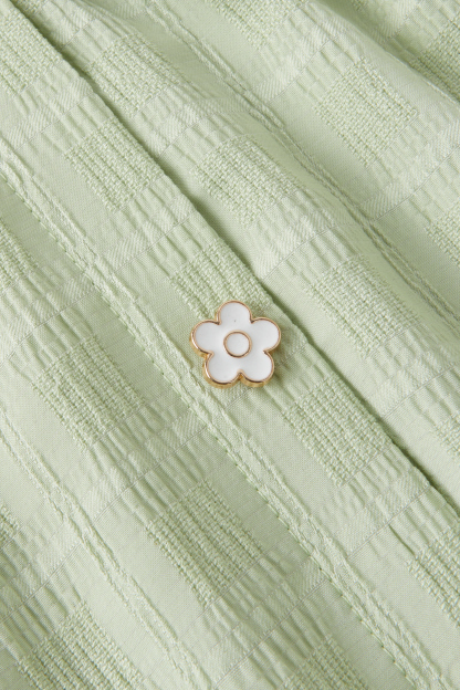 Large Lapel Contrast Color Shirt Dxa0997