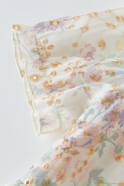 Cutout Print Dress DXQ1732