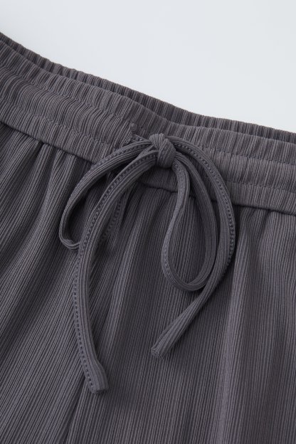 Loose slimming high waisted straight leg pants DXK0139N