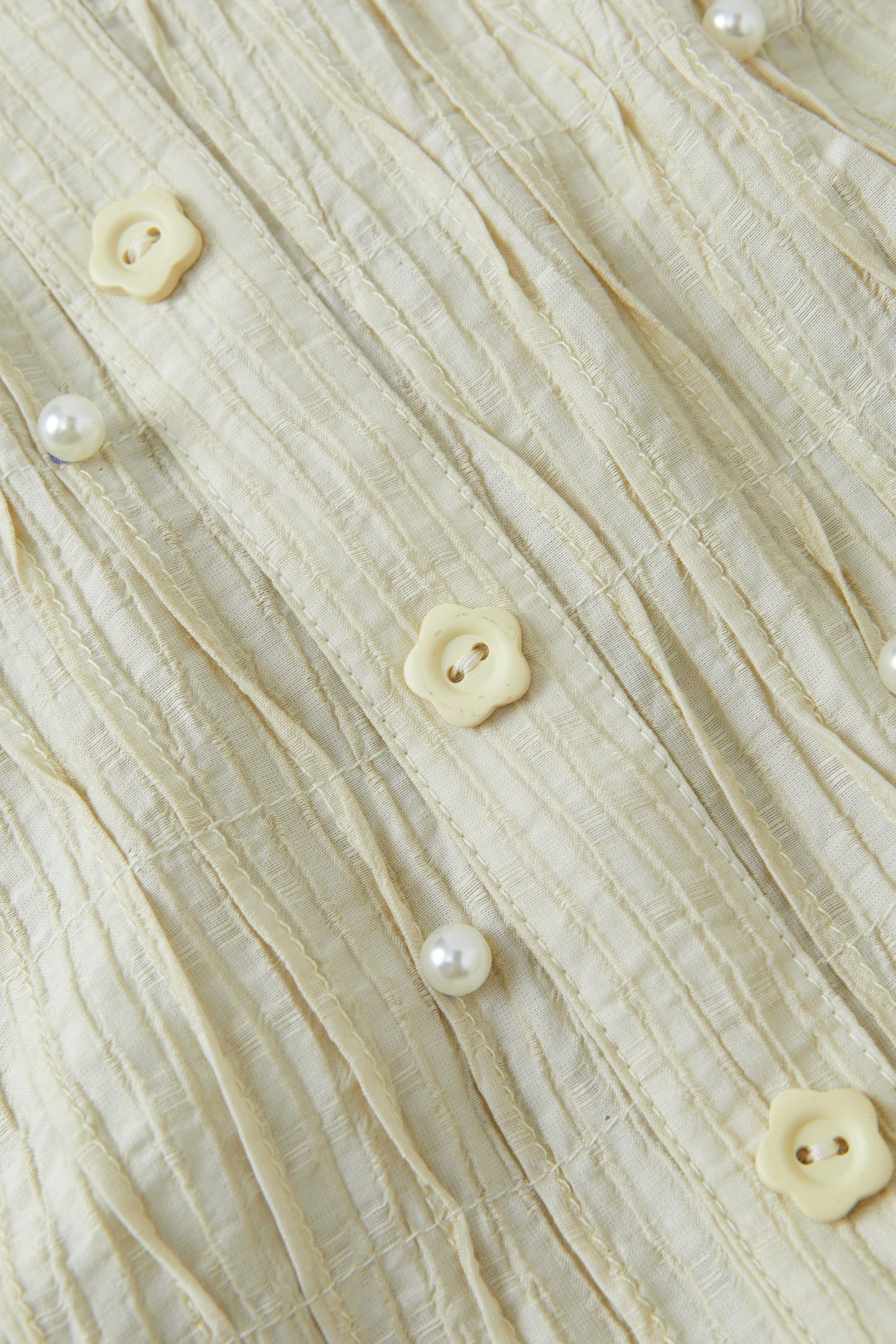 Pleated Beaded Dress DXQ1575