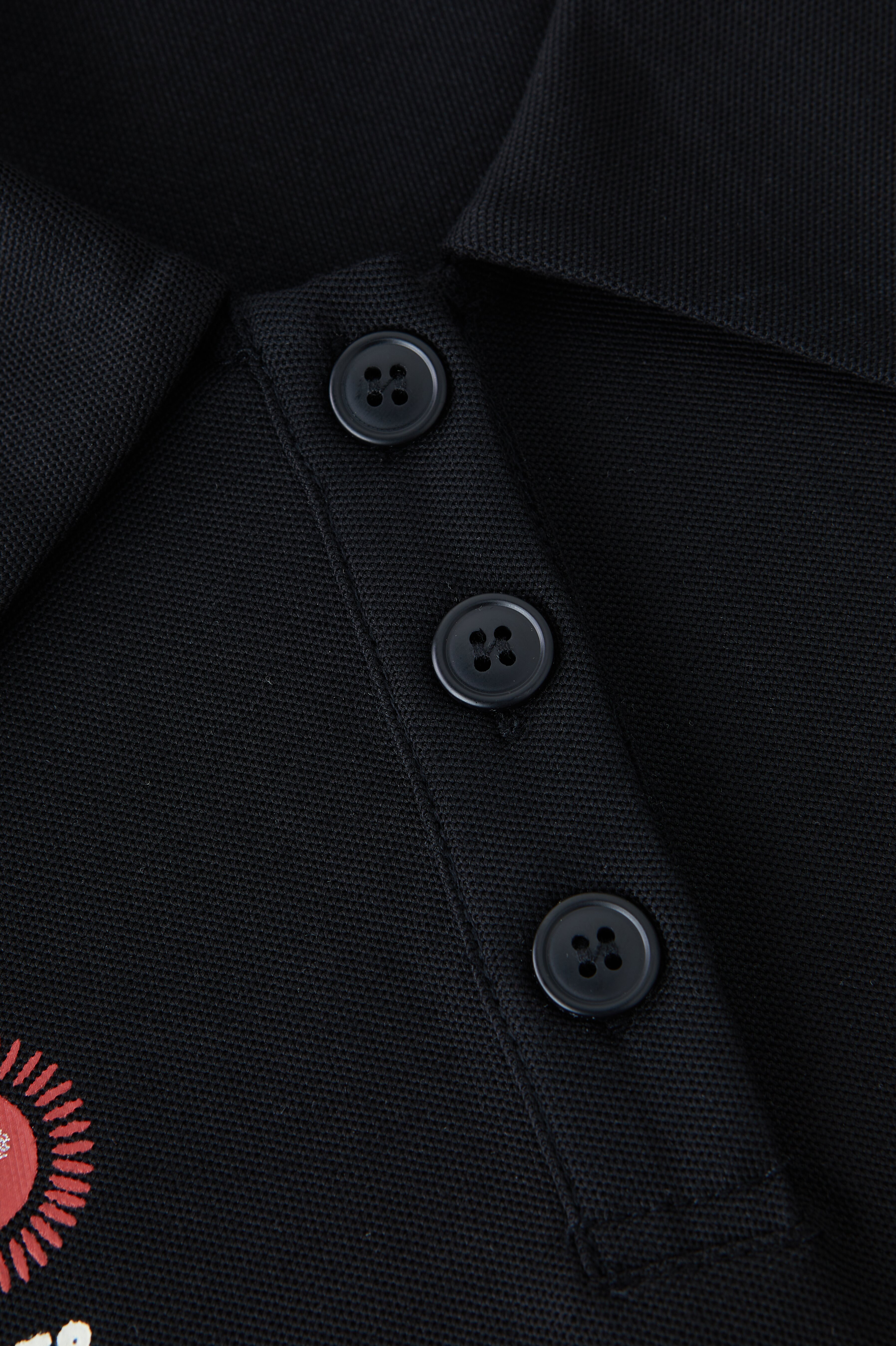 SEA 3D Printed Polo Collar Knit Dress EXQ5152