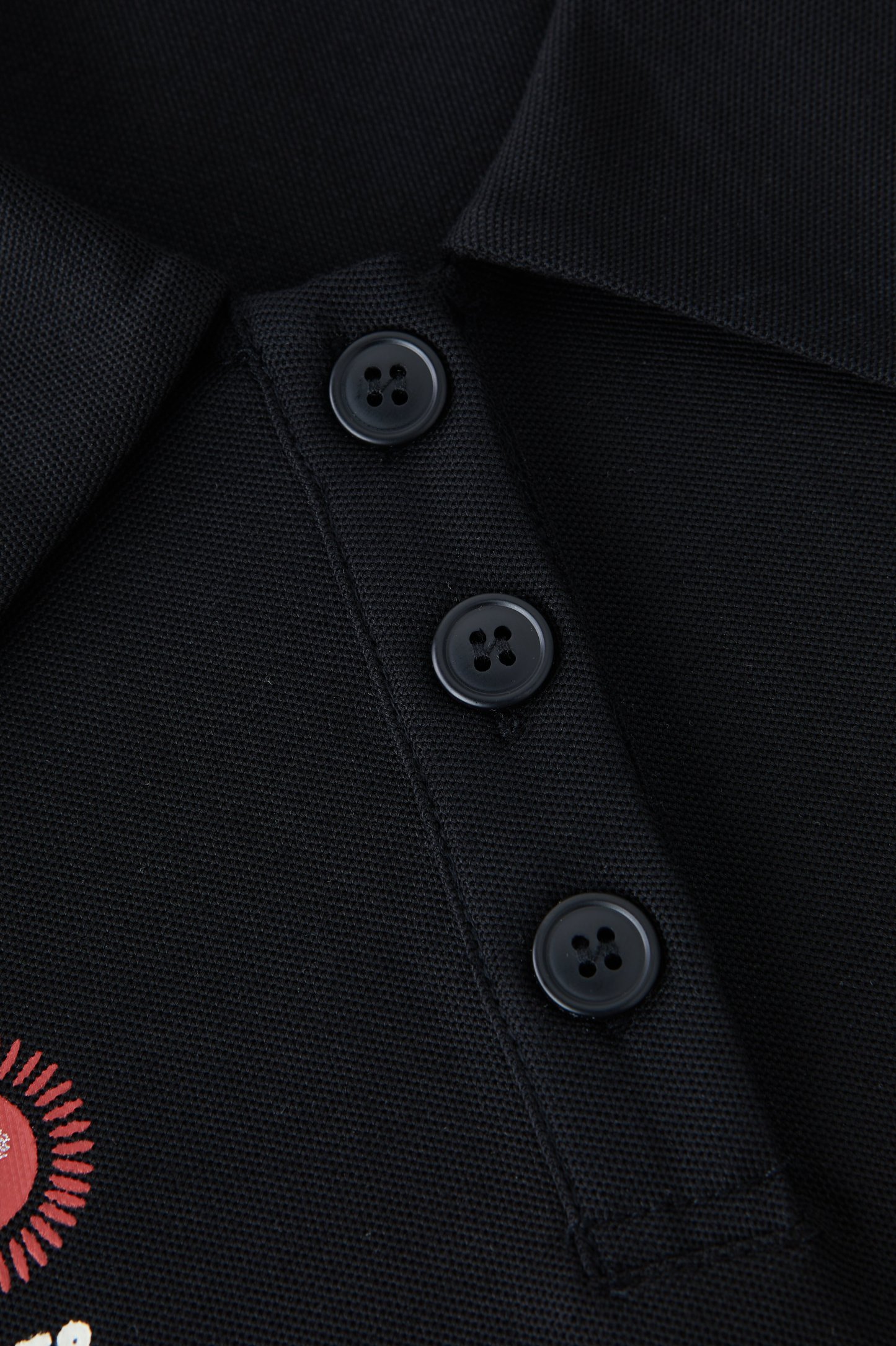 SEA 3D Printed Polo Collar Knit Dress EXQ5152